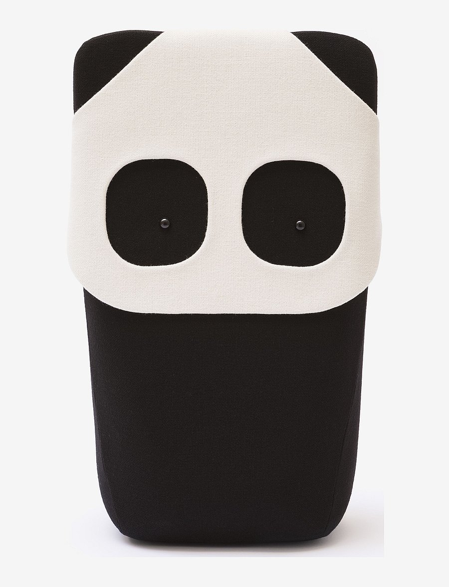 EO - Zoo Collection Panda - poufs & lehnstühle - black and white - 1