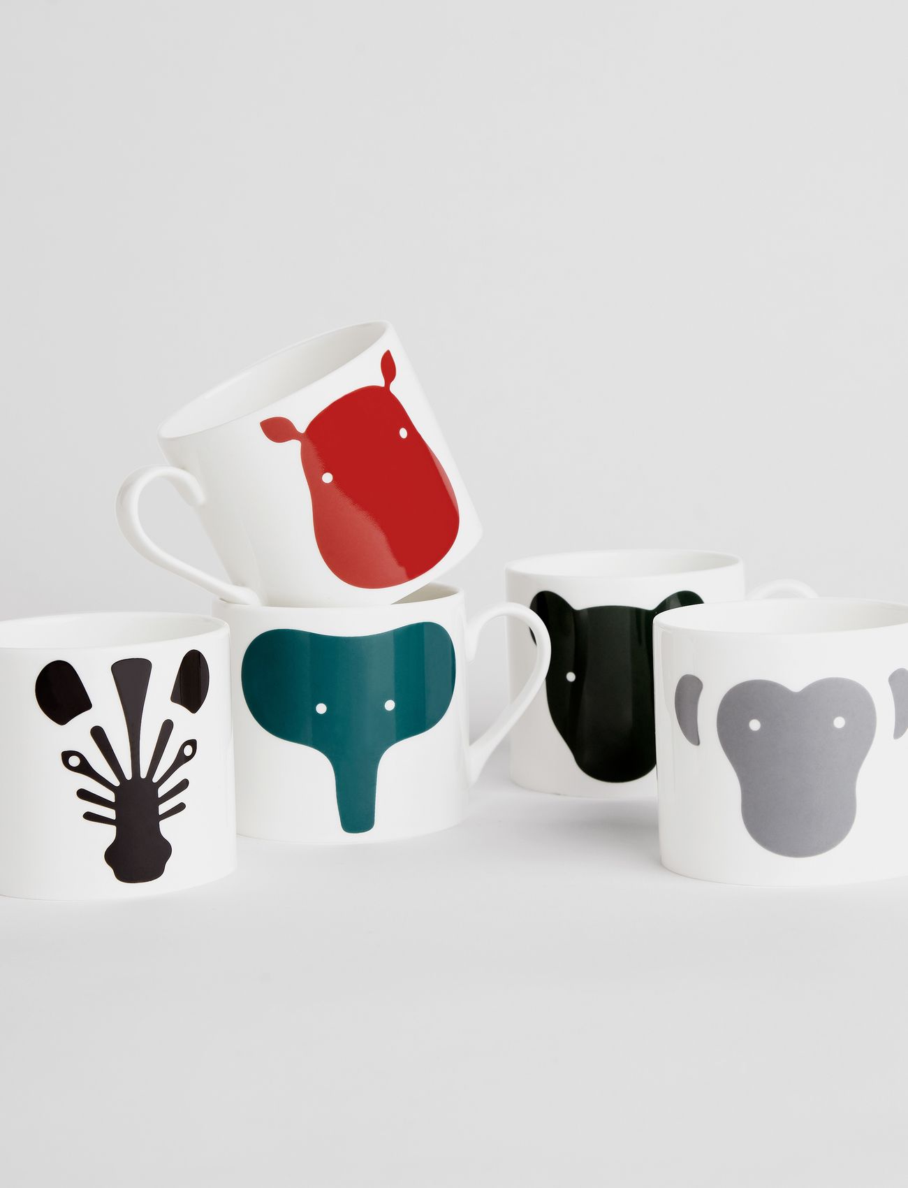 EO - Animal Mug - lowest prices - white and green - 1