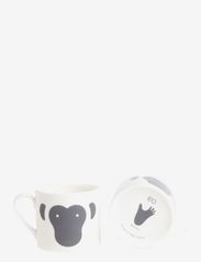 Animal Mug - WHITE AND GREY