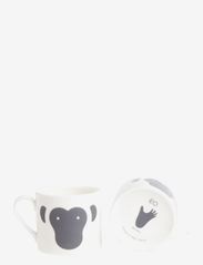 EO - Animal Mug - alhaisimmat hinnat - white and grey - 0