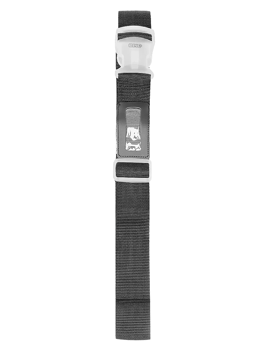EPIC Travelgear - Security Luggage Strap Black - pakkeposer - silvergrey - 0
