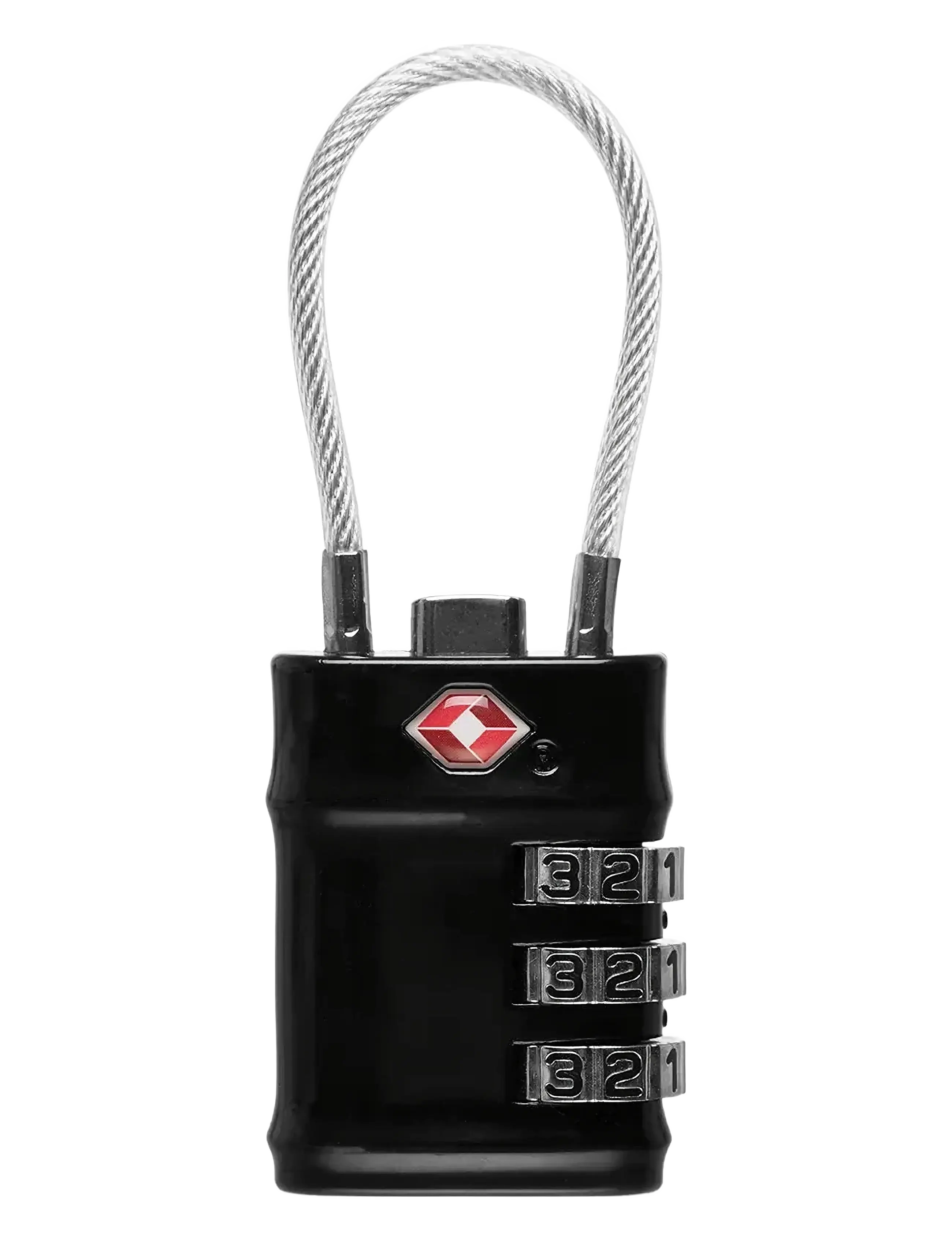 EPIC Travelgear TSA Cable Lock - Reisaccessoires - BLACK / black