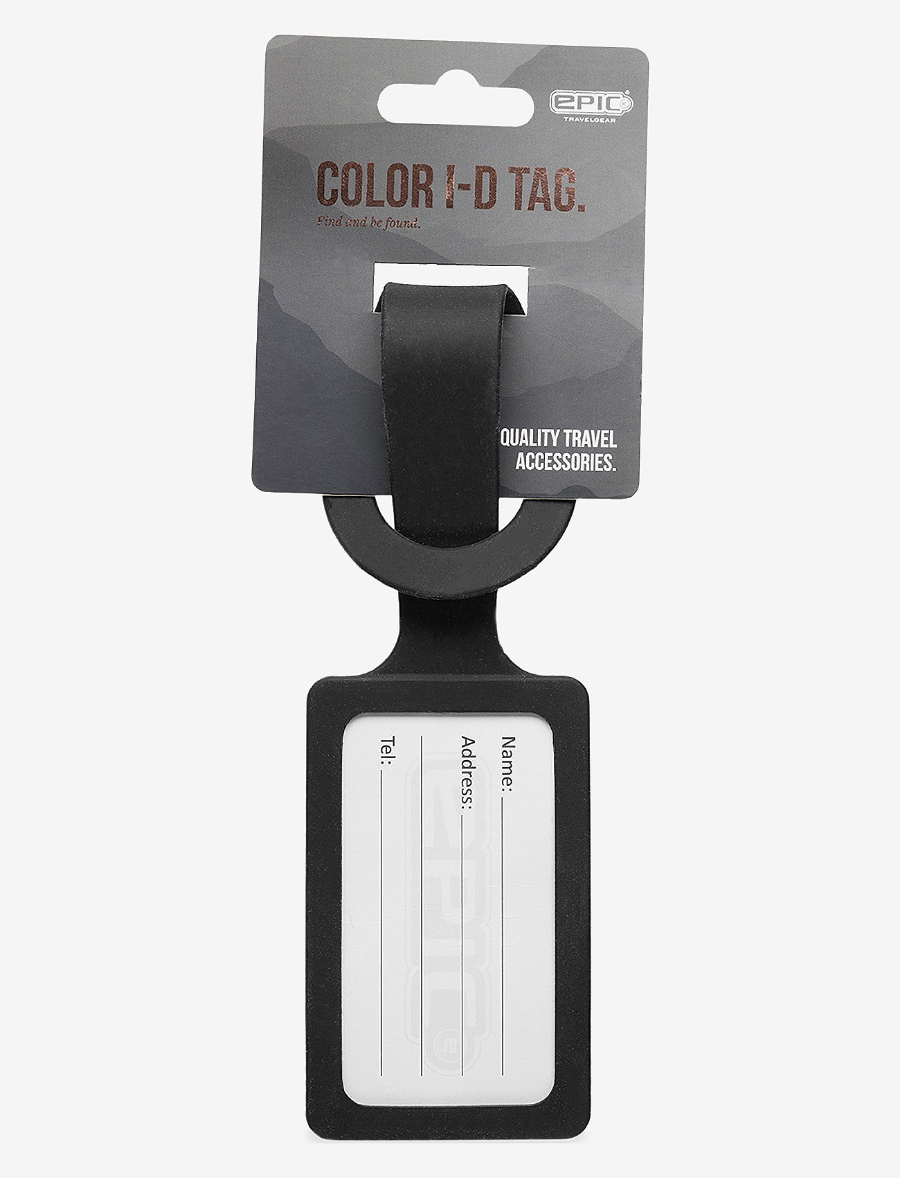 EPIC Travelgear - Color I.D. Tag SoftBlue - pagasimärgid - black - 1