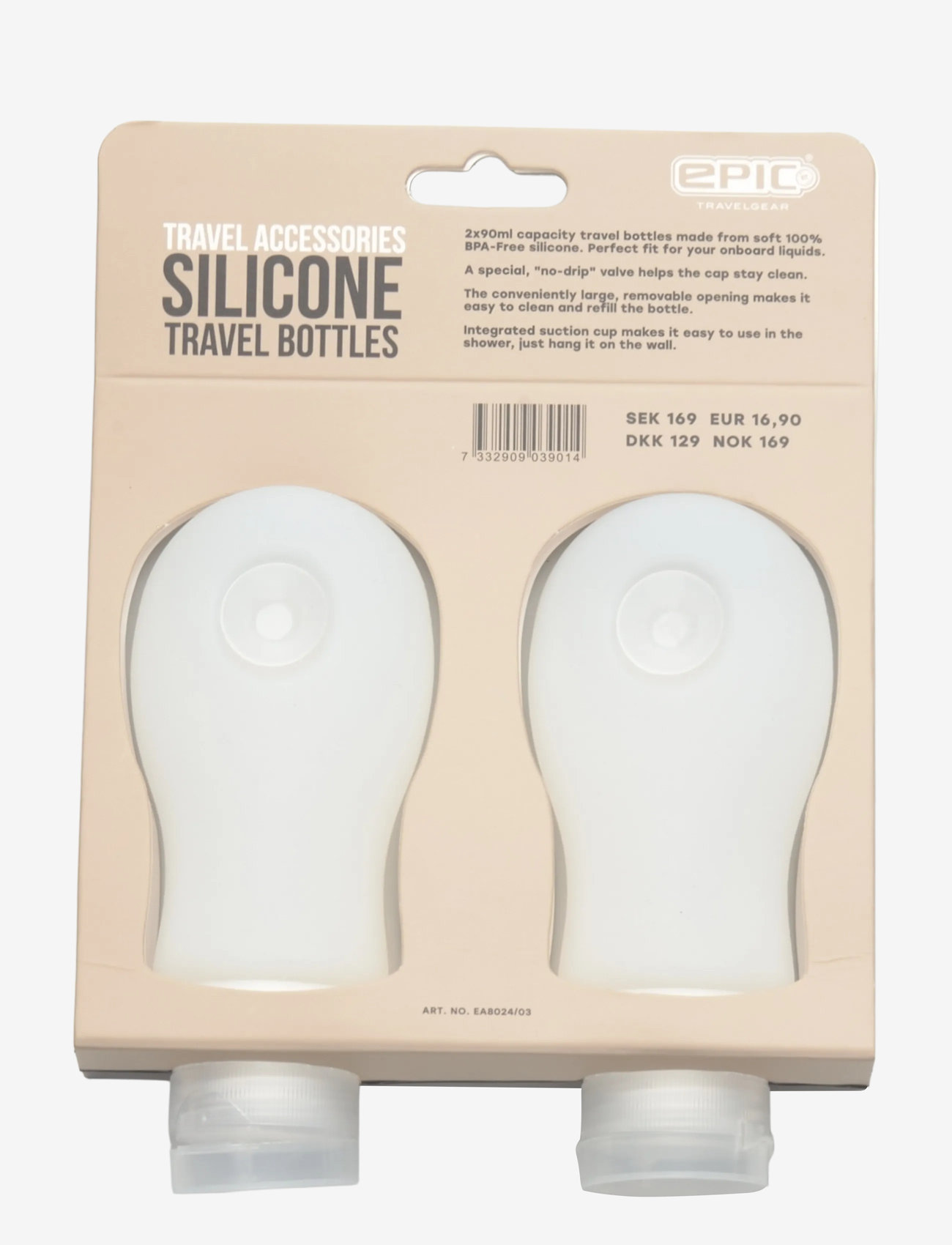 EPIC Travelgear - Travel Bottle 2pcs set - reise-accessoires - no color - 1