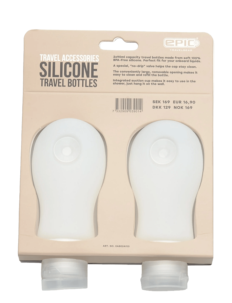 EPIC Travelgear - Travel Bottle 2pcs set - reise-accessoires - no color - 1