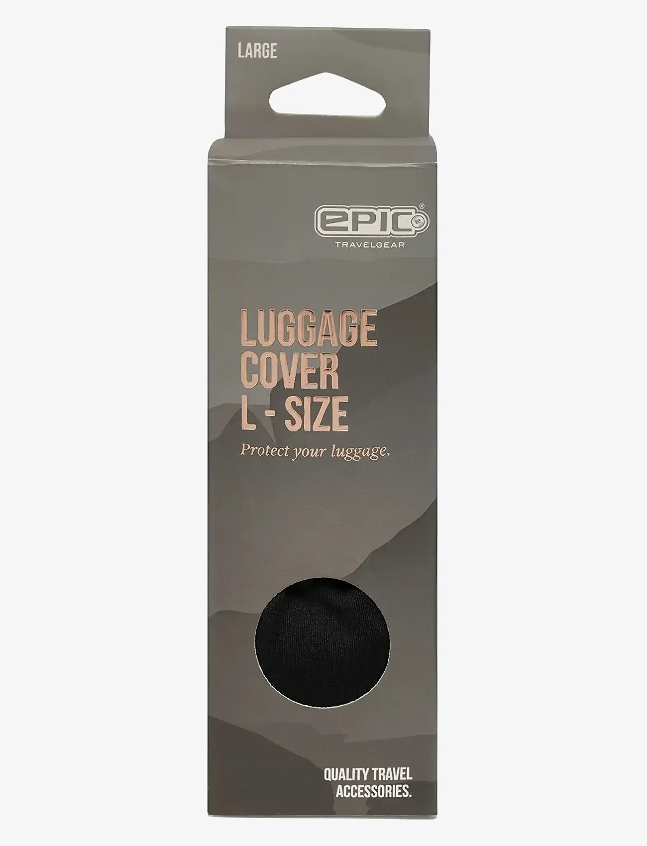 EPIC Travelgear - Luggage Cover Large Black - shop efter anledning - black - 1