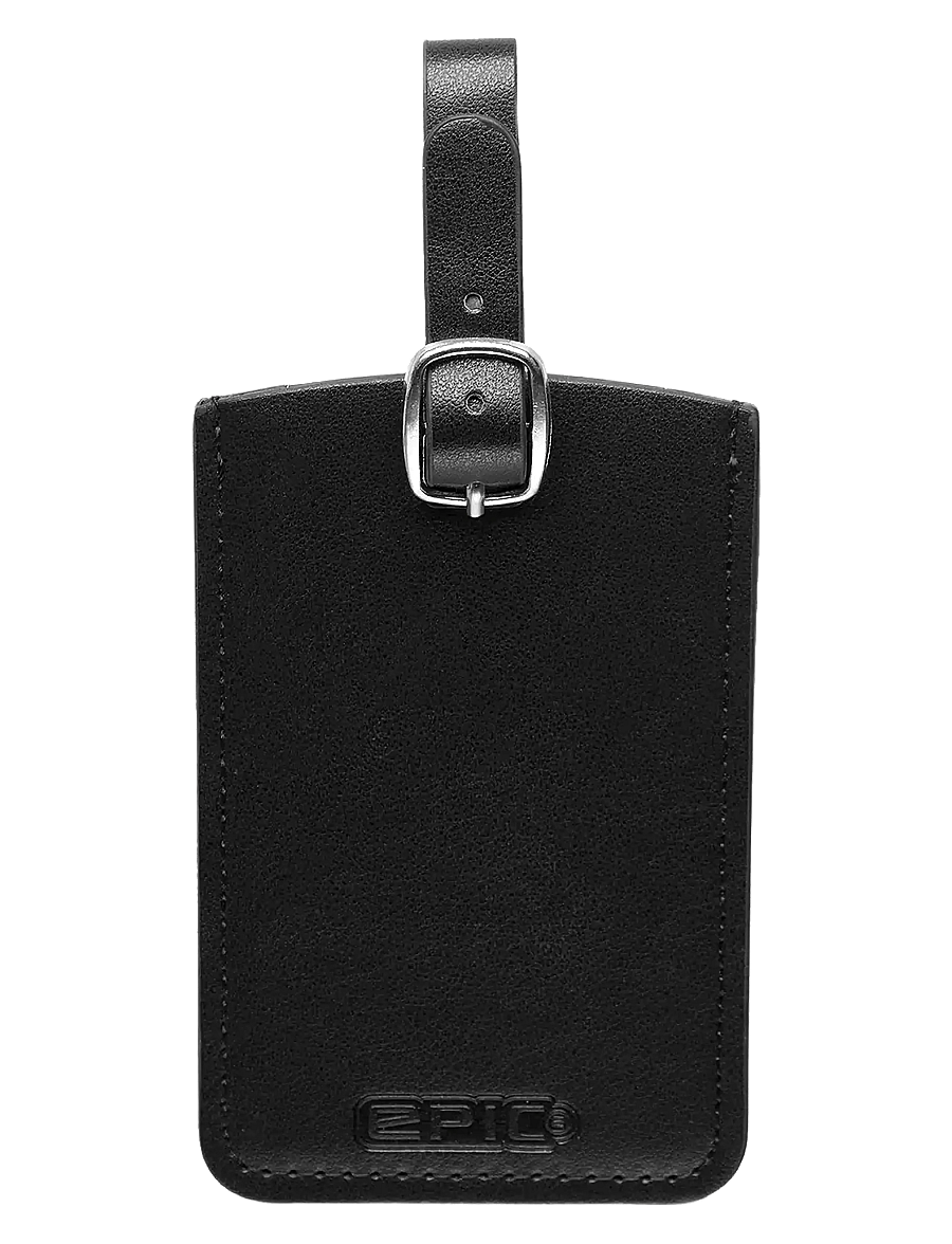 EPIC Travelgear - Elegant I.D. Tag Black - etiquettes de bagages - black - 0