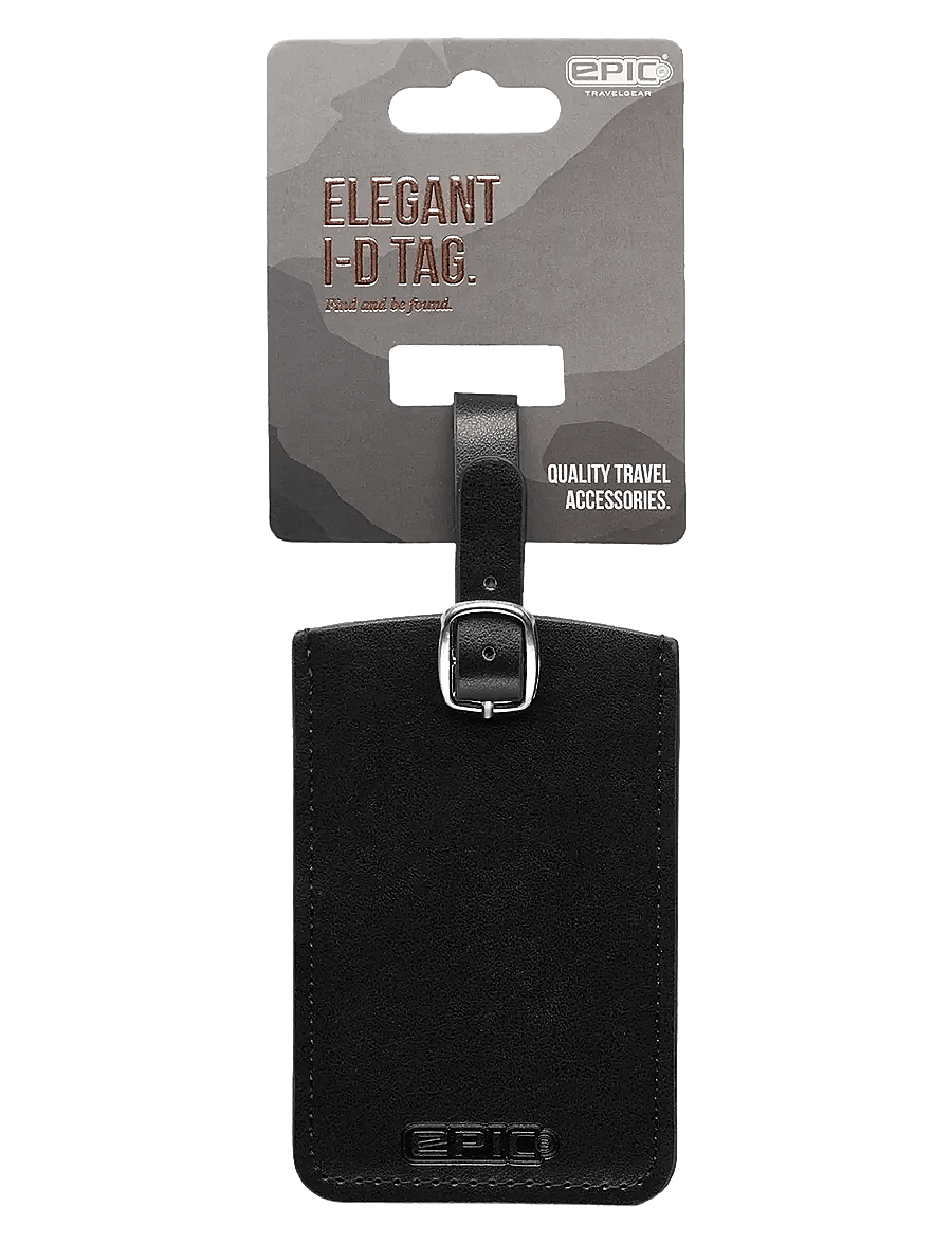 EPIC Travelgear - Elegant I.D. Tag Black - etiquettes de bagages - black - 1