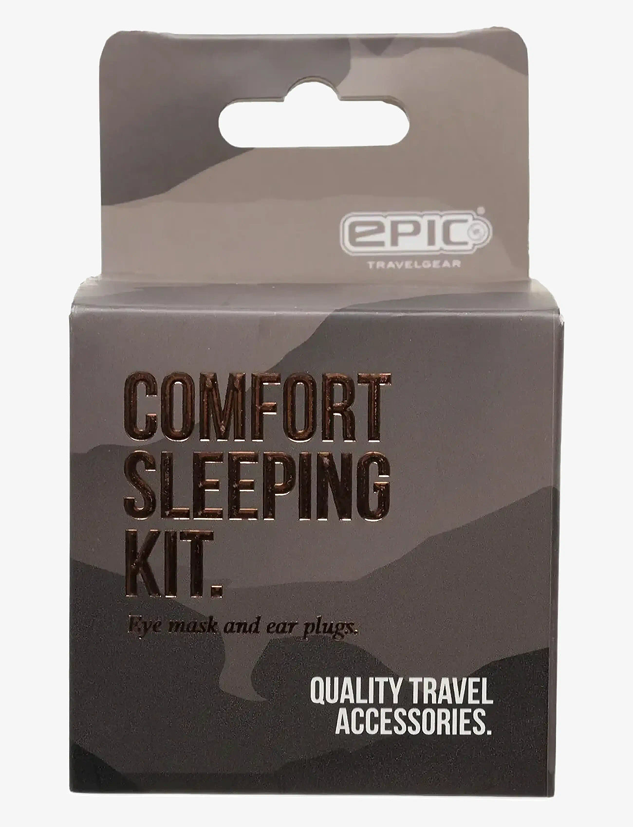 EPIC Travelgear - Supercomfort Sleeping Kit - schlafmasken - black - 1