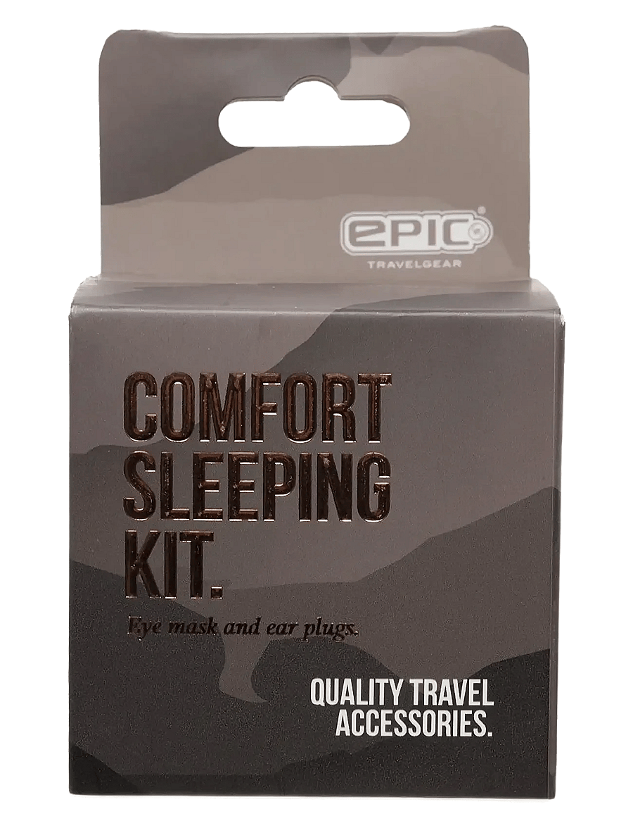 EPIC Travelgear - Supercomfort Sleeping Kit - sovemasker - black - 1