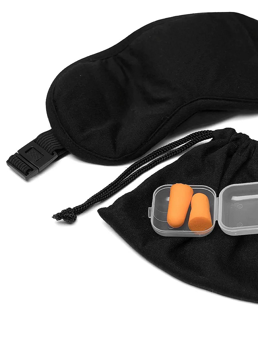 EPIC Travelgear - Supercomfort Sleeping Kit - sovemasker - black - 2