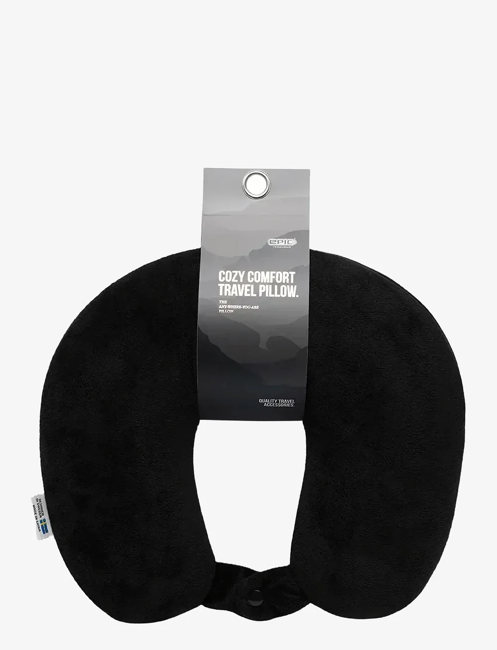 EPIC Travelgear - Cozy Comfort Travel Pillow SweetGREEN - shop efter anledning - black - 0