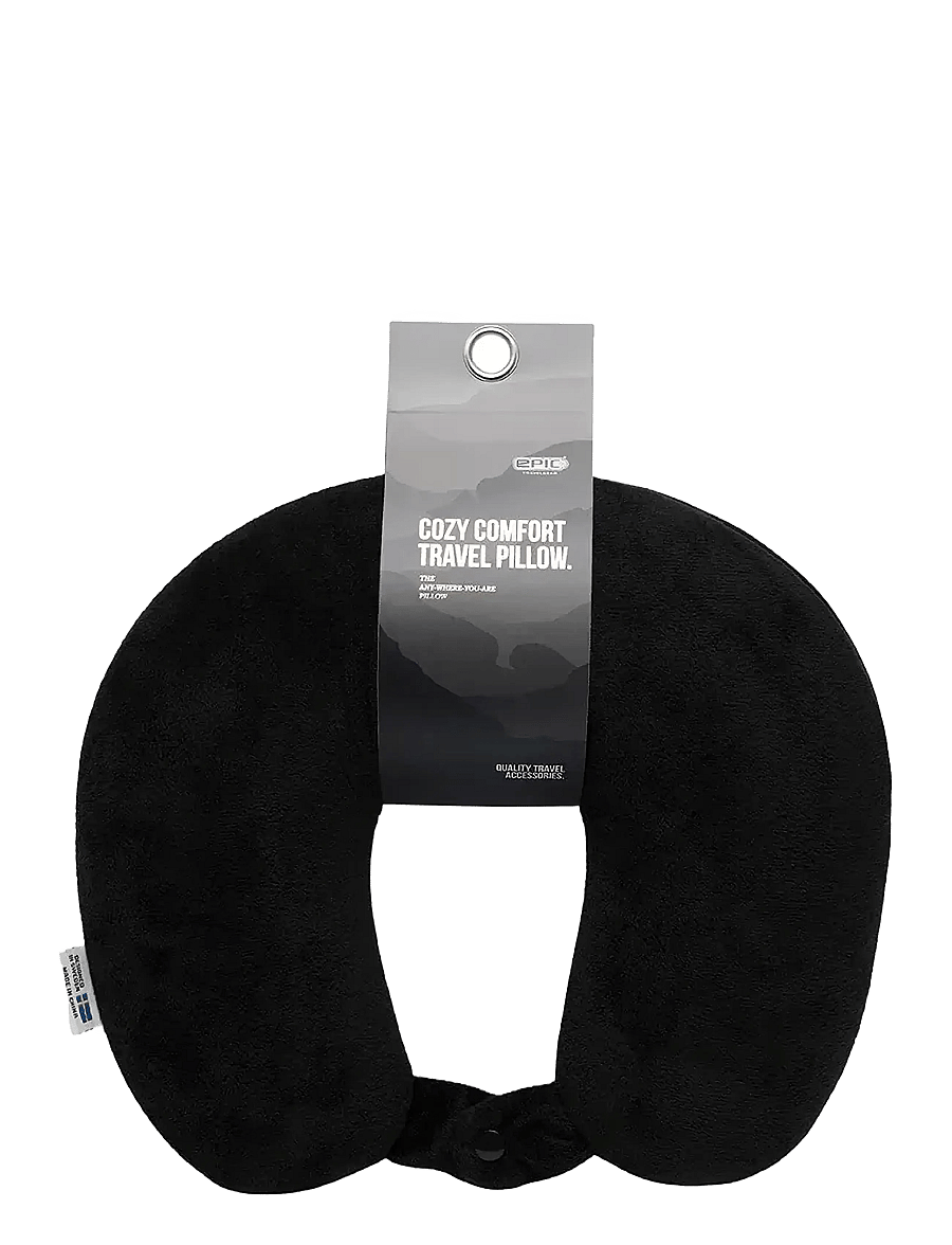 EPIC Travelgear - Cozy Comfort Travel Pillow SoftBLUE - black - 0