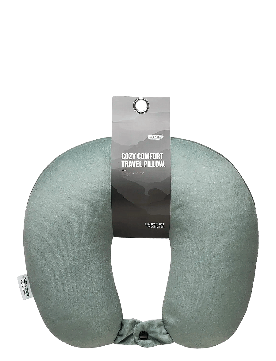 EPIC Travelgear - Cozy Comfort Travel Pillow SoftBLUE - sweetgreen - 0