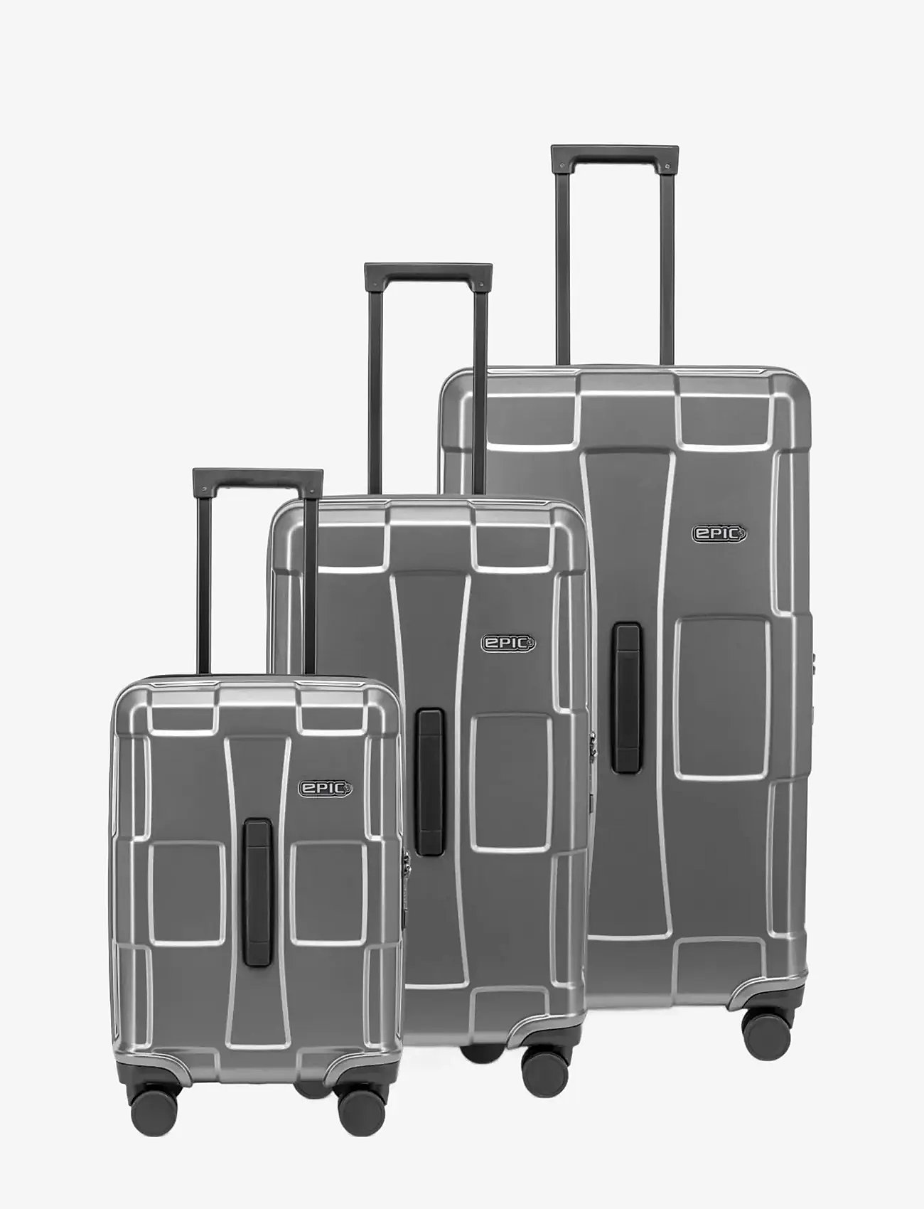 EPIC Travelgear - Crate Trunks - ekstra store kufferter - stealthgrey - 2