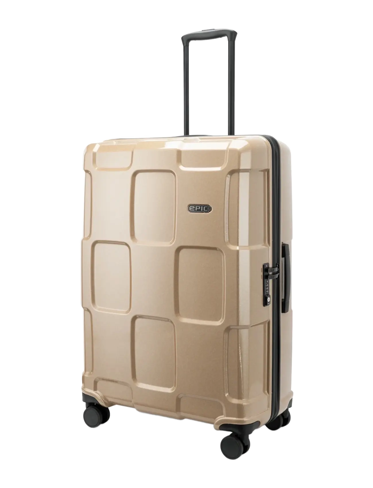 EPIC Travelgear Crate Reflex Evo, Mænd, Hård Skal Kuffert, Guld, Str: 65