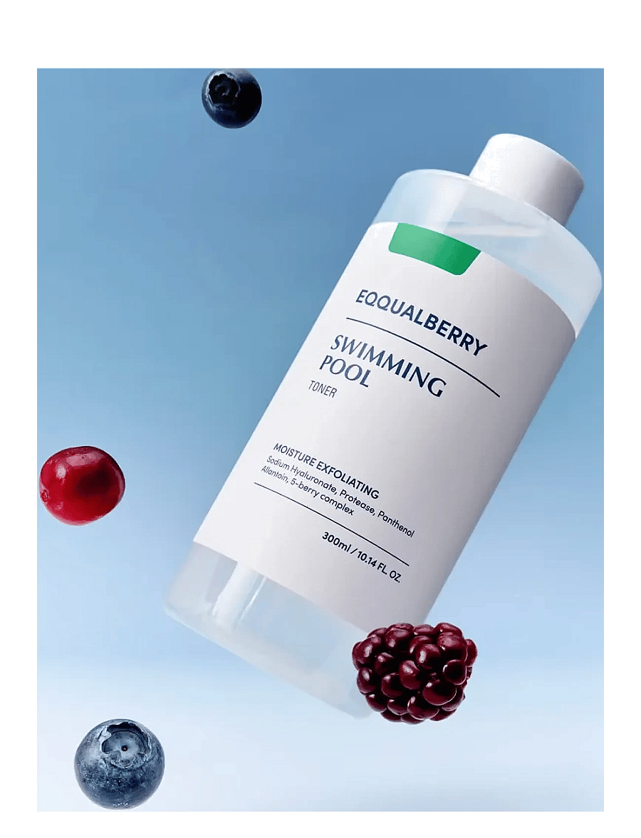 Eqqualberry - Swimming pool Toner (300 ml.) - clear - 1