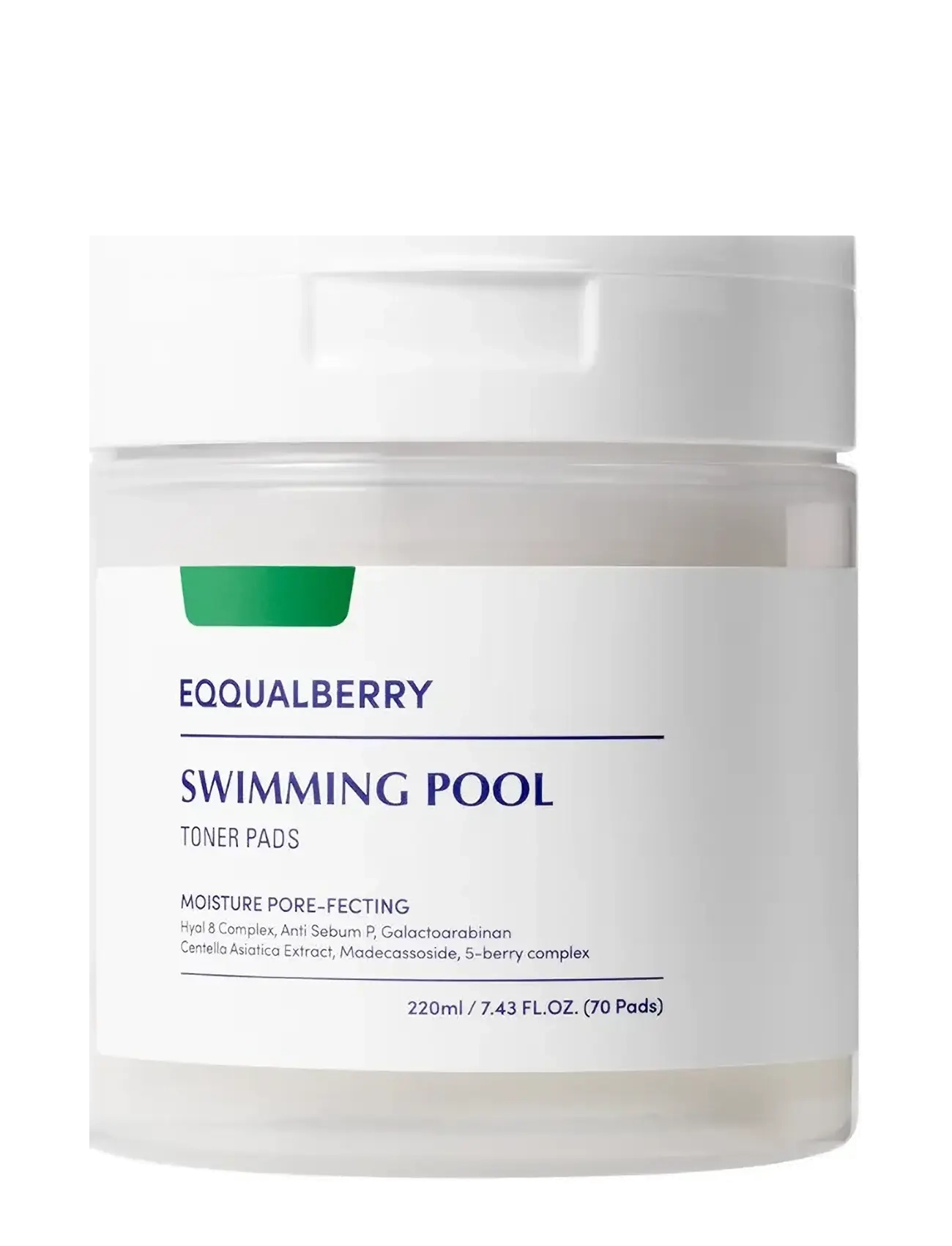 Eqqualberry Swimming Pool Toner Pads, 220 ml, Nude, Toners > Toner Pads, Dame
