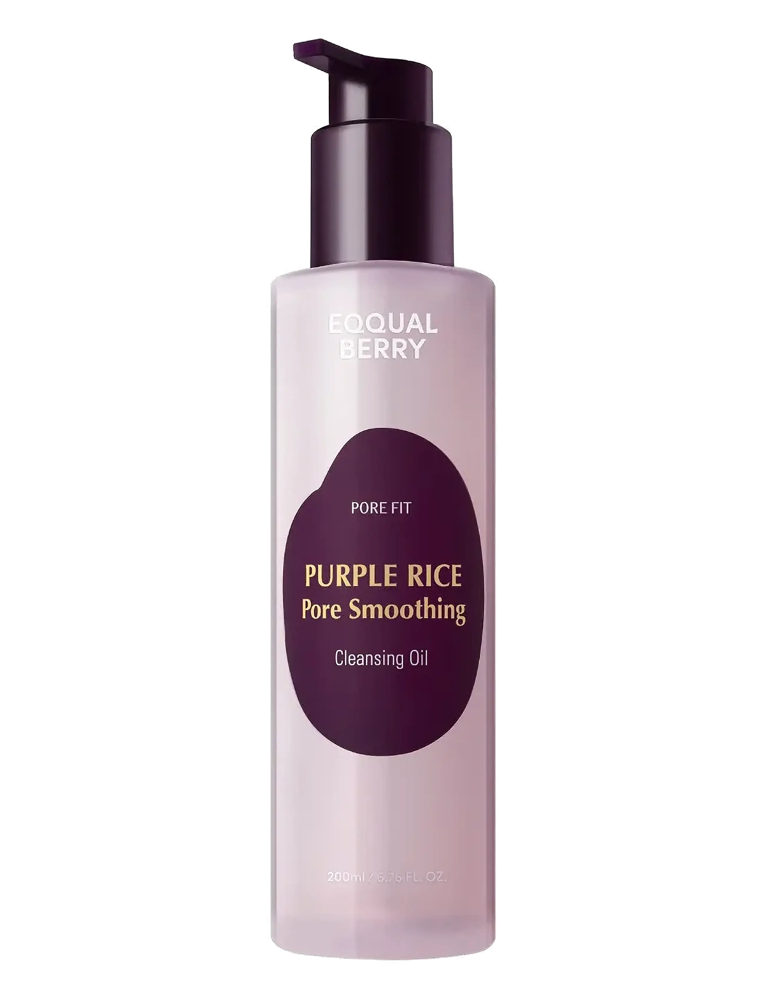 Eqqualberry Purple Rice Pore Smoothing Cleansing Oil, 200 ml, Nude, Cleansers > Cleansing Balm, Dame