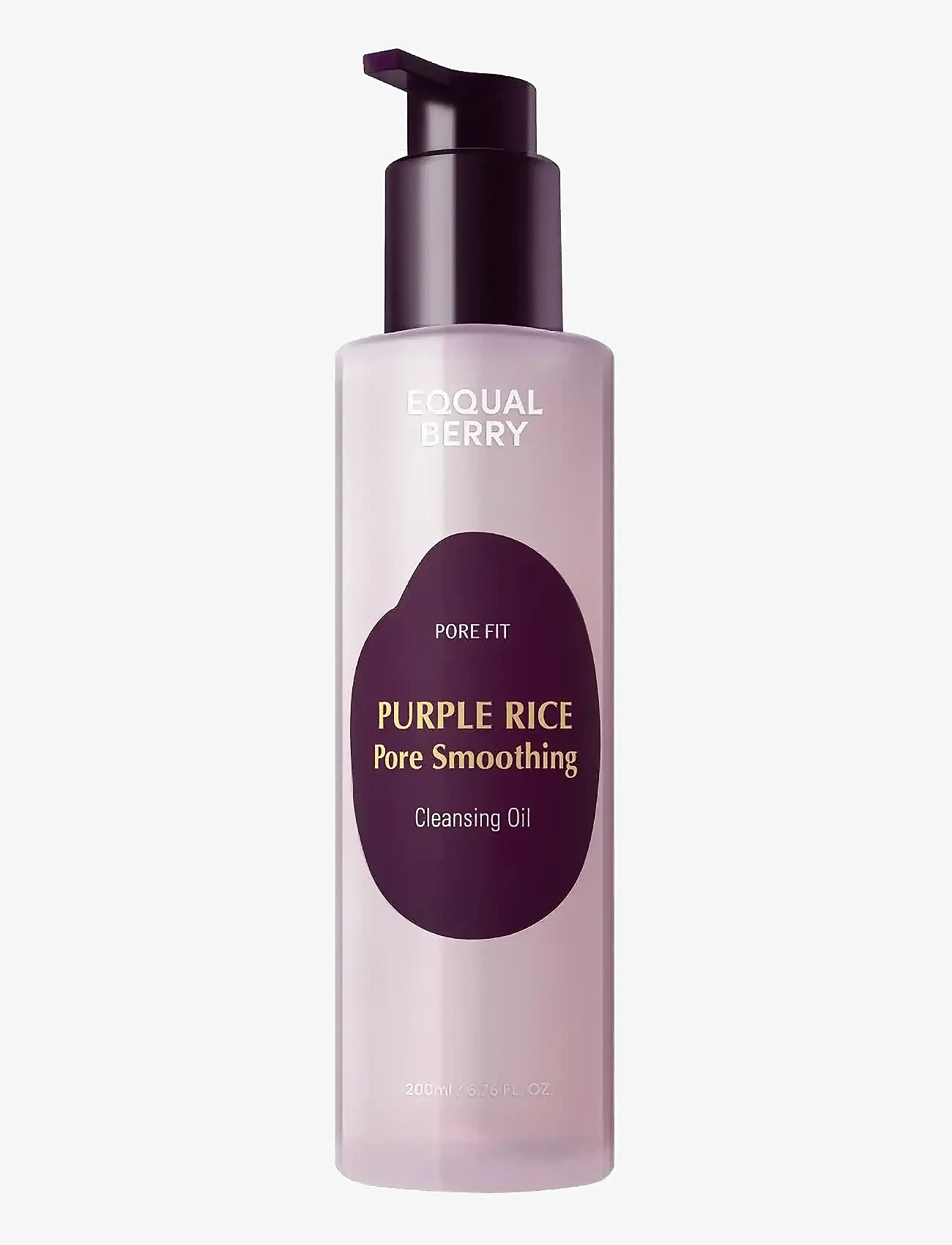 Eqqualberry - Purple Rice Pore Smoothing Cleansing Oil - rengöringsolja - clear - 0