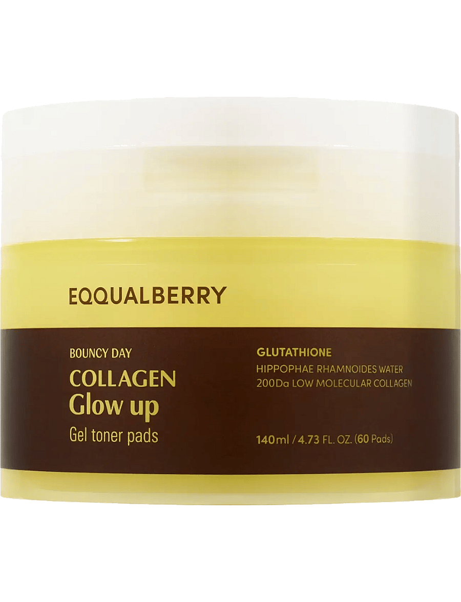 Eqqualberry - Eqqualberry - Collagen Glow Up Gel Toner Pads - clear - 1