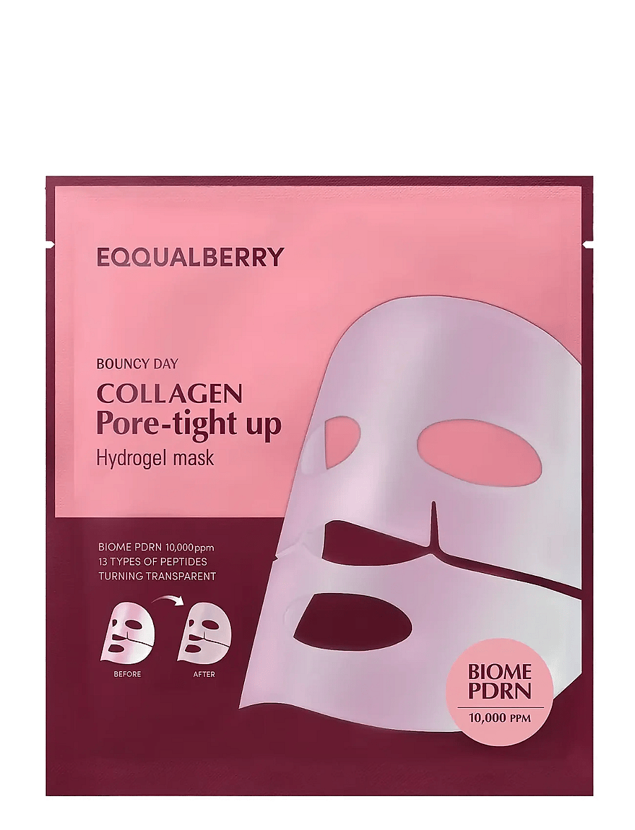 Eqqualberry - Collagen Pore-tight up Hydrogel Mask - clear - 1