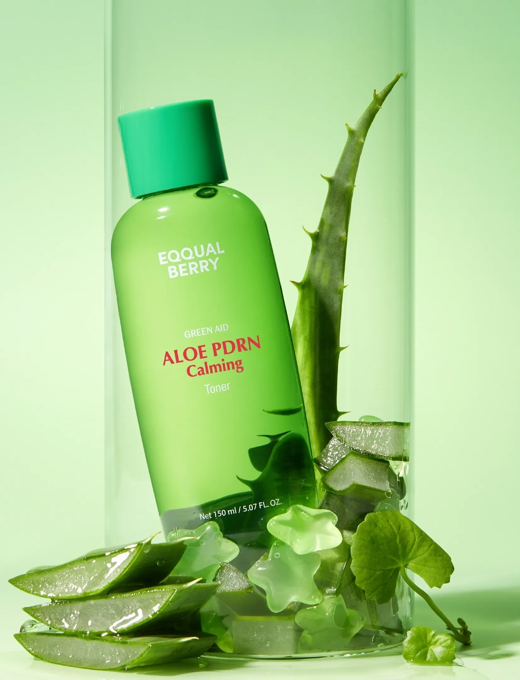 Eqqualberry - Eqqualberry - Aloe PDRN Calming Toner (150ml.) - clear - 2