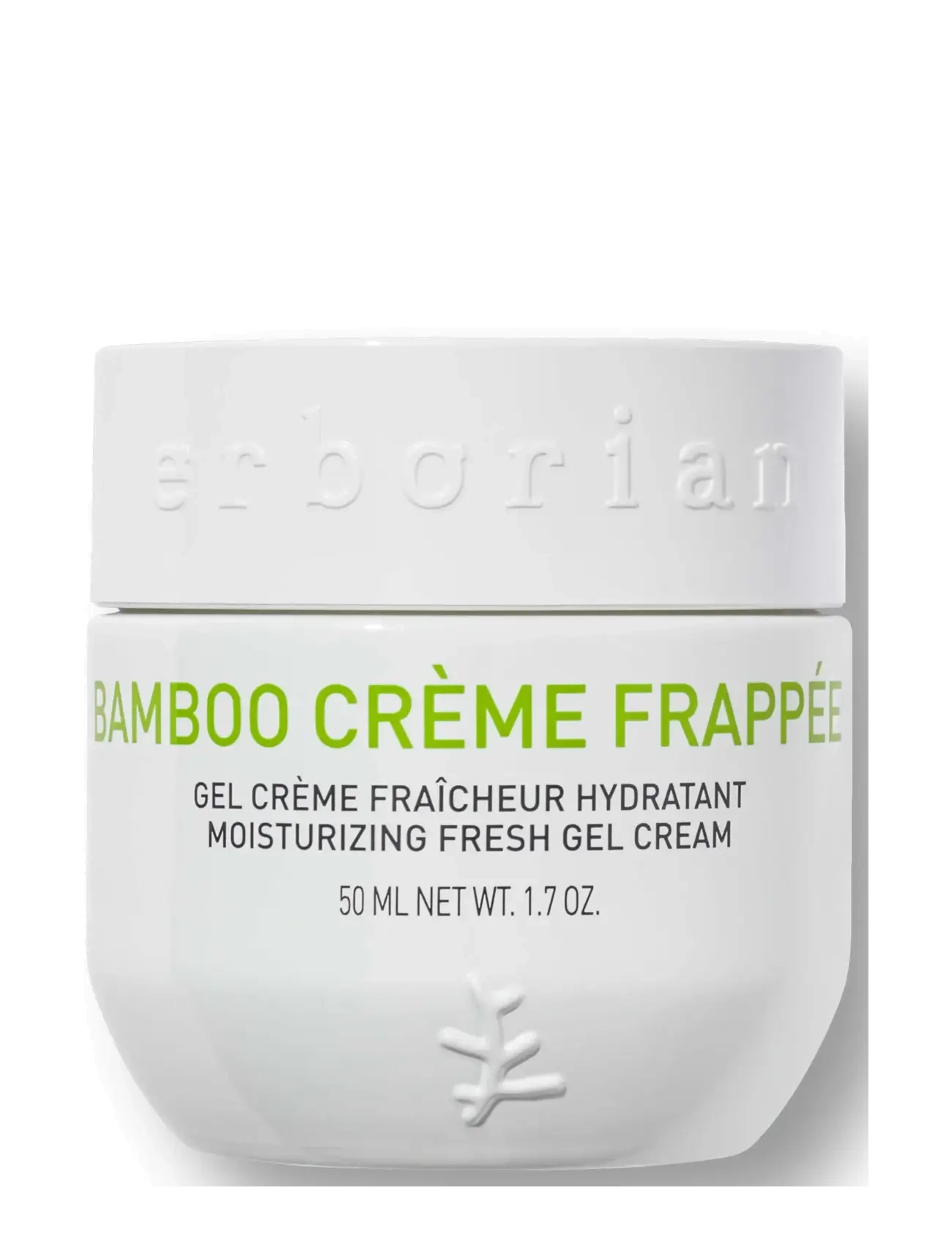 Erborian Bamboo Creme Frappee, Day Cremes, Hvid, Str: 50 ML