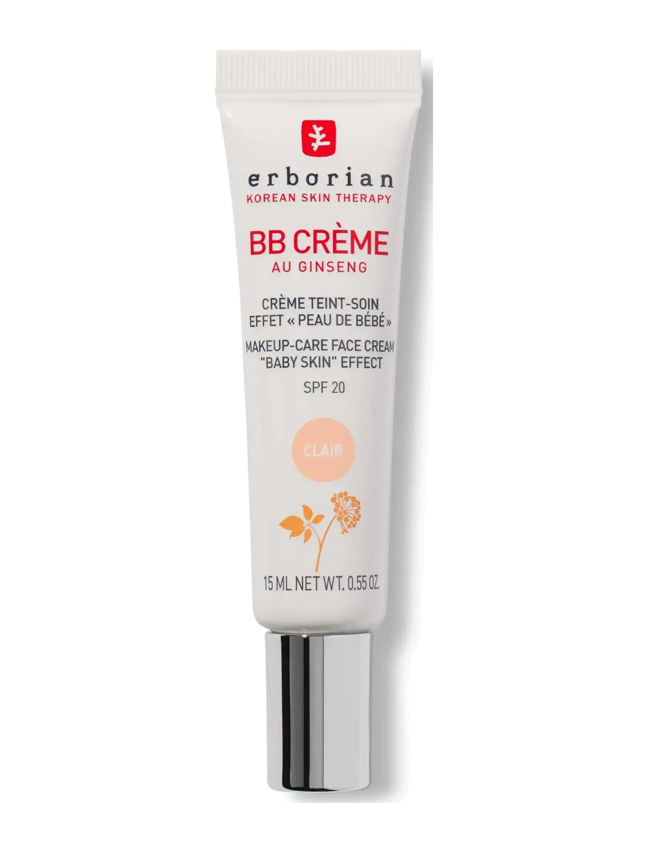 Erborian Bb Creme 15ml, 15 ml, White, Ansigt > Bb- Og Cc-Cremer, Dame