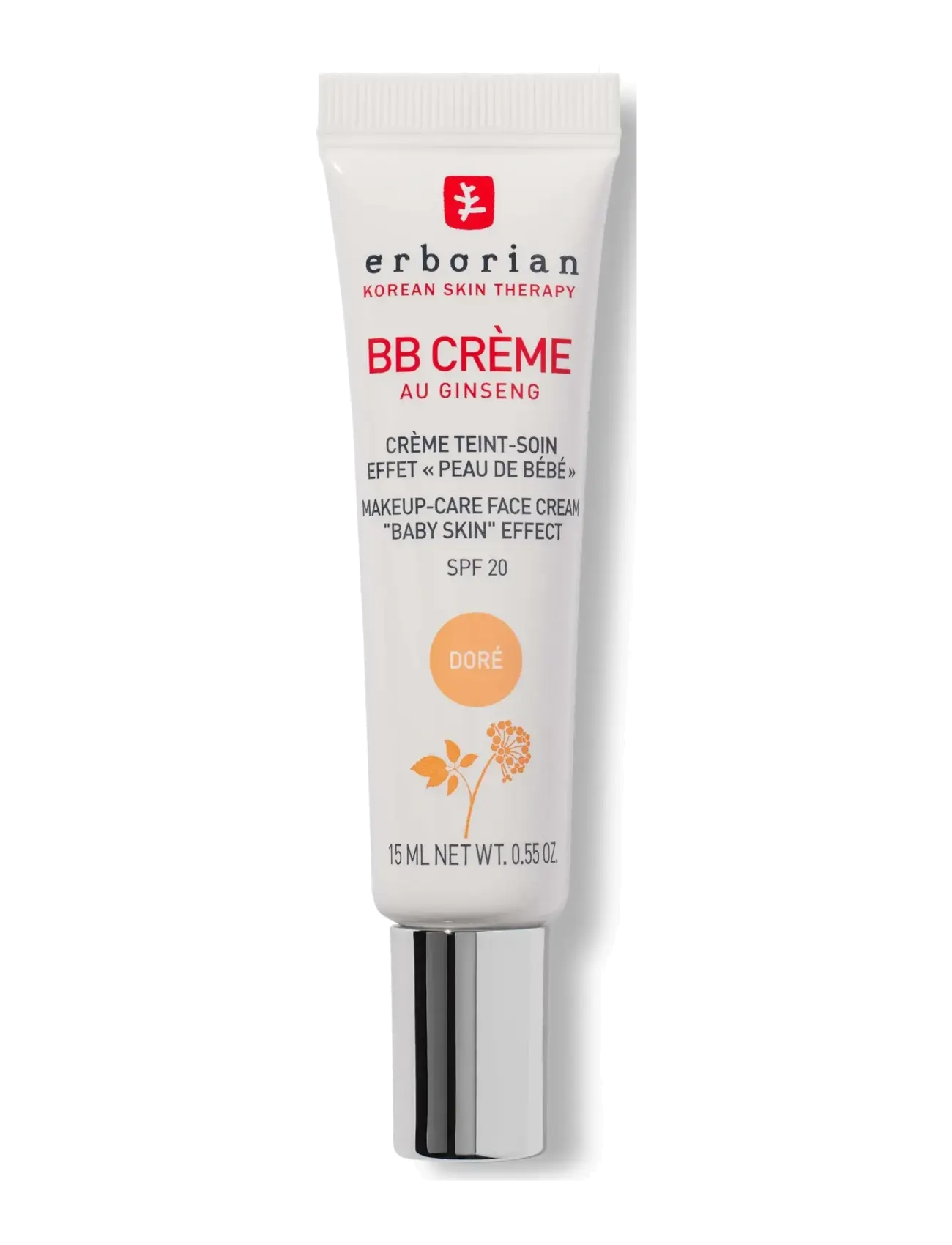 Erborian BB Creme 15ml - Erborian - DORÉ / white