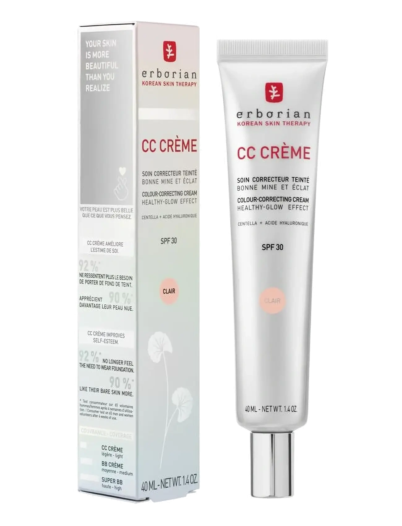 Erborian - CC Creme 40ml - face - clair - 5