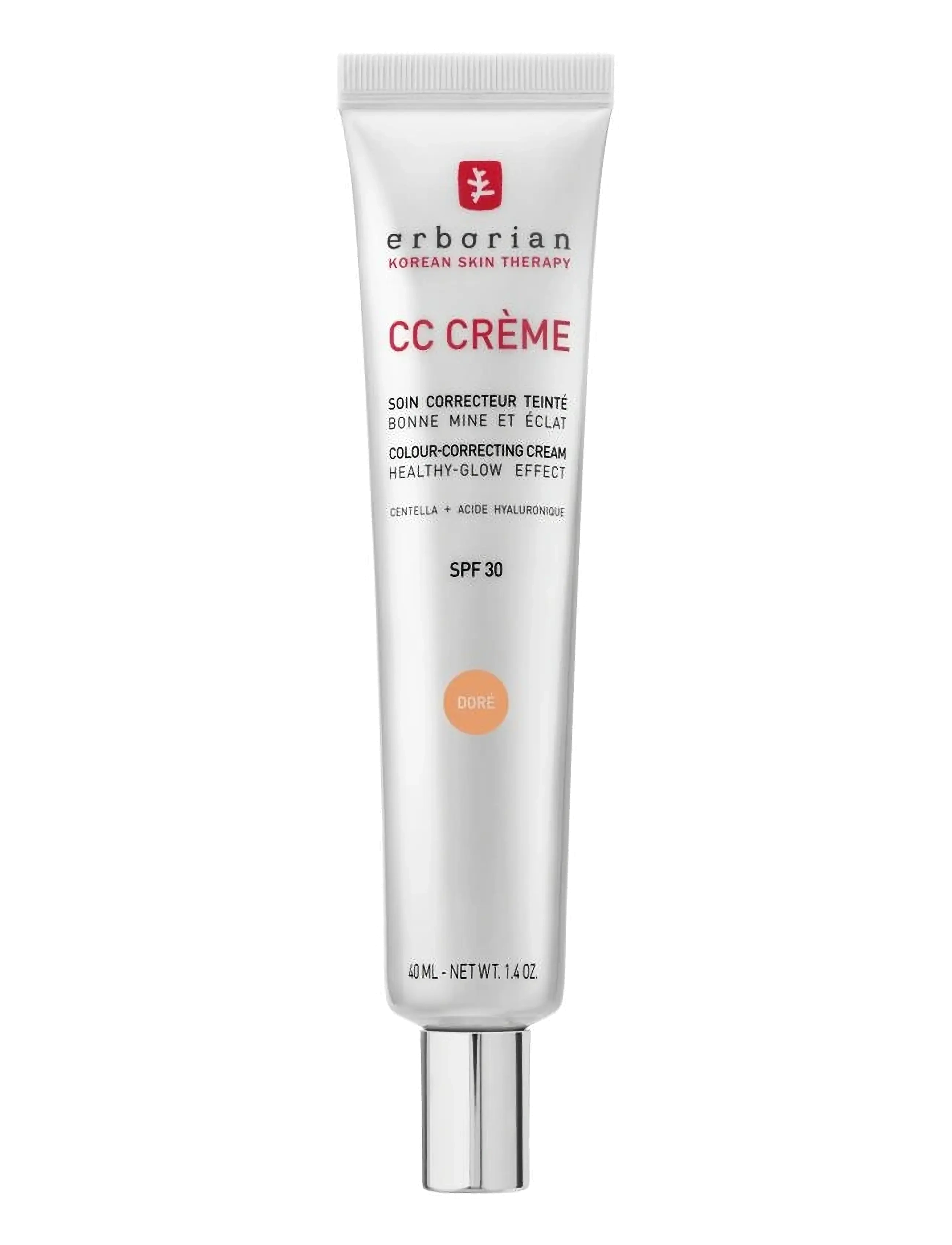 Erborian Cc Creme 40Ml, BB & CC Creme, Hvid, Str: 40 ML
