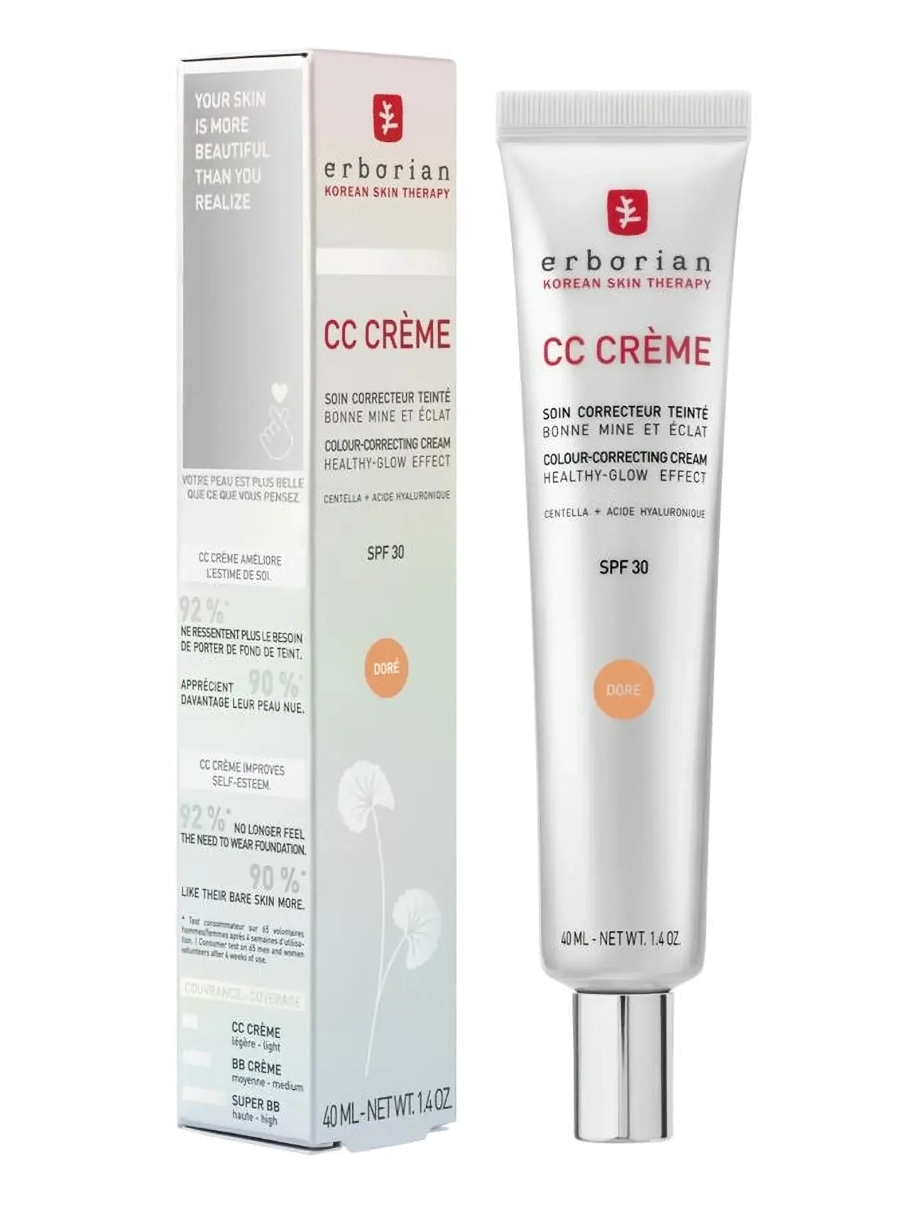 Erborian - CC Creme 40ml - fuktkrämer - dorÉ - 5