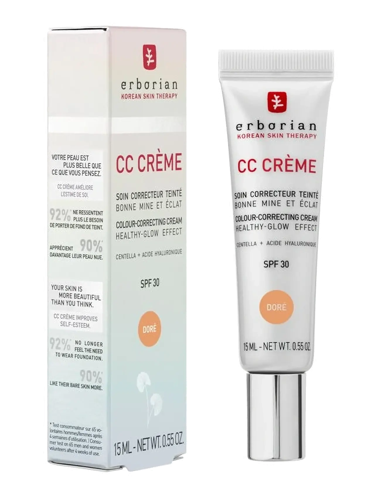 Erborian - CC Creme 15ml - moisturizers - dorÉ - 5