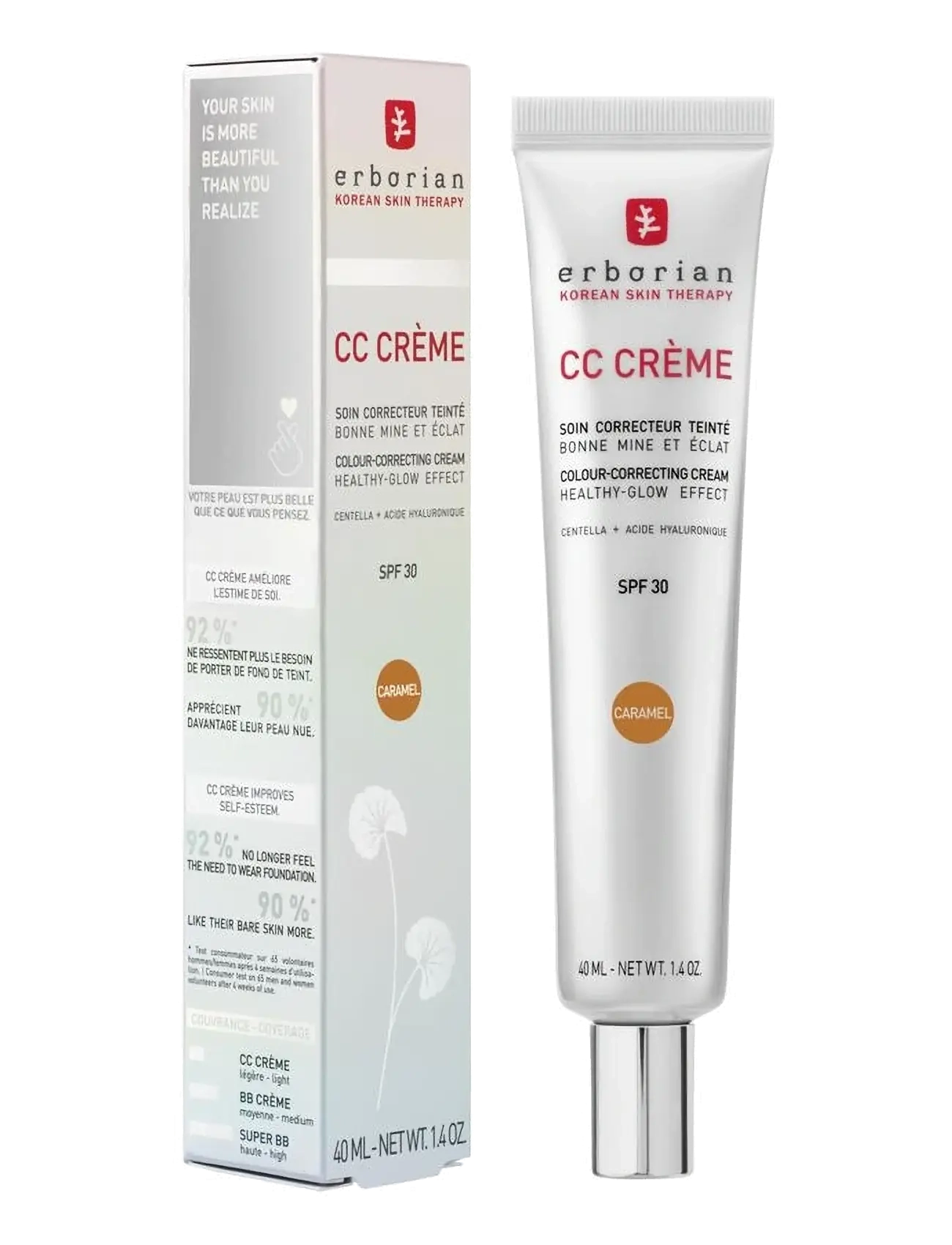 Erborian - CC Creme 40ml - fugtpleje - caramel - 5