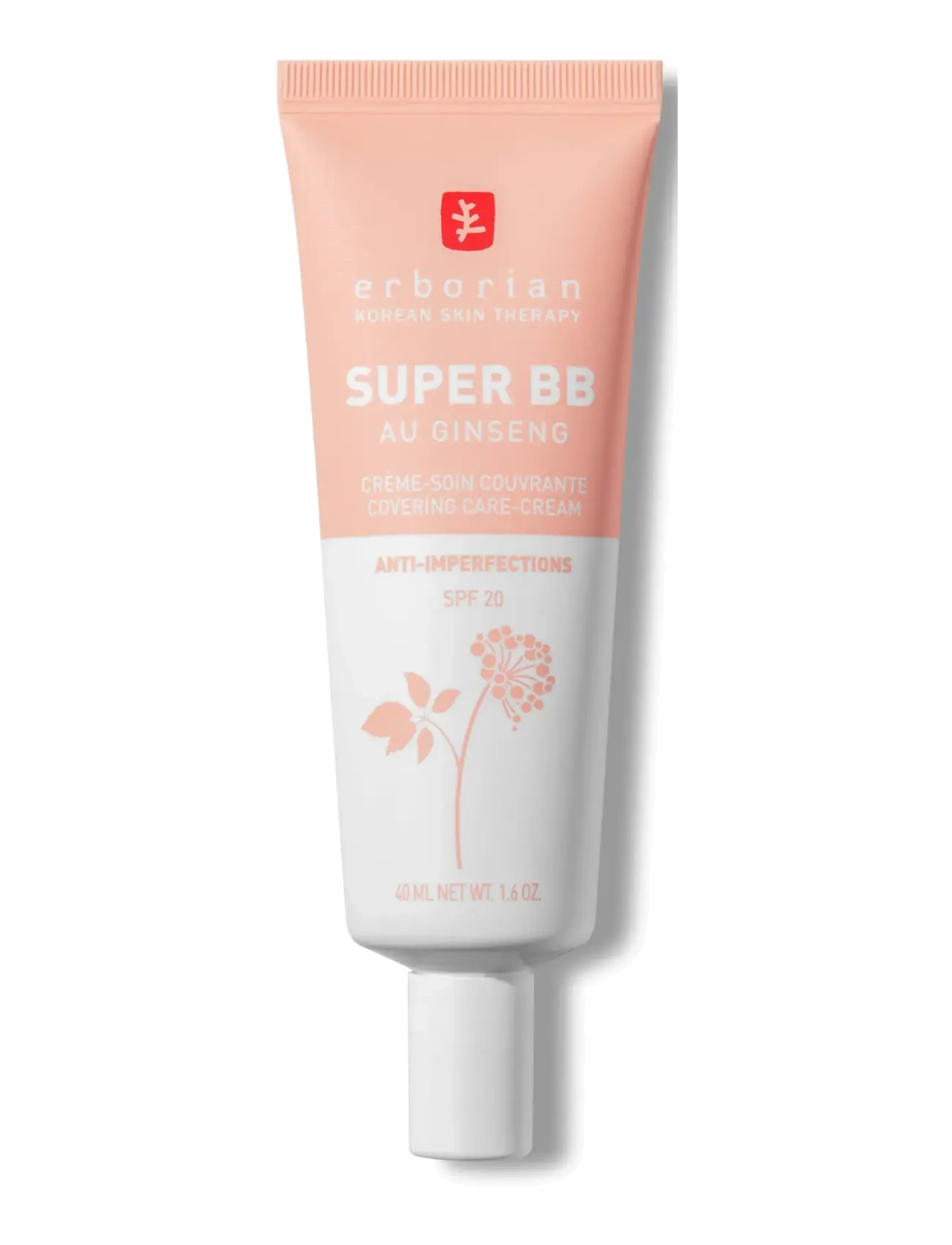 Erborian Super Bb 40Ml, BB & CC Creme, Pink, Str: 40 ML