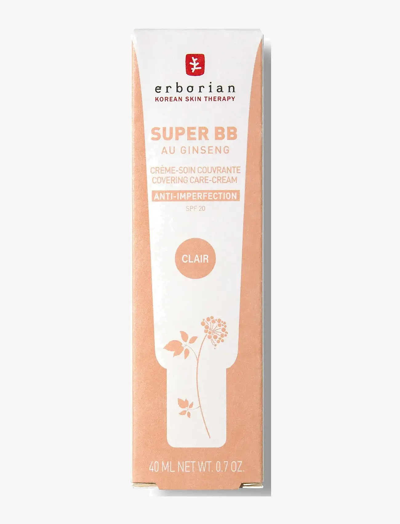 Erborian - Super BB 40ml - fugtpleje - clair - 2