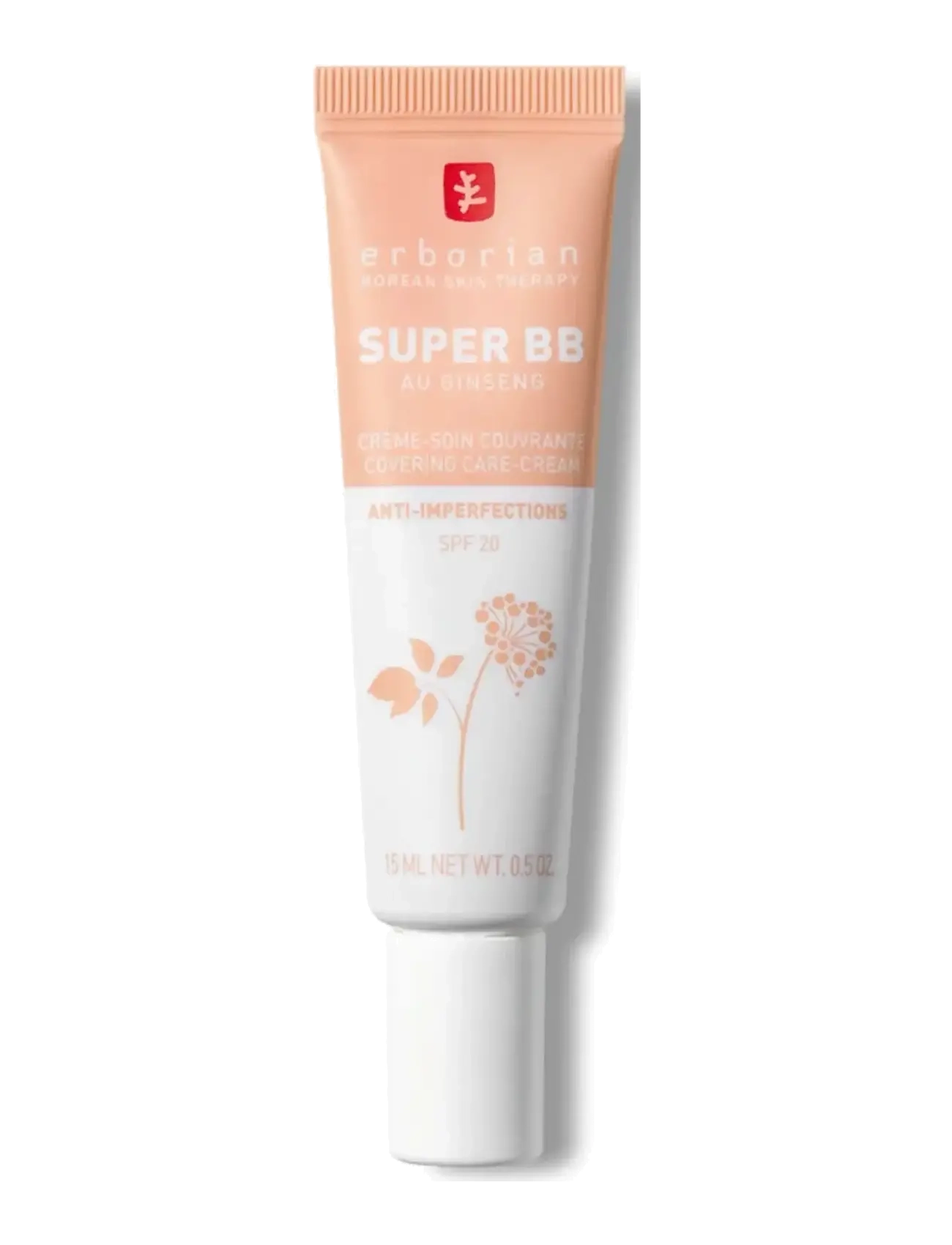 Erborian Super Bb 15 Ml, BB & CC Creme, Beige, Str: 15 ML