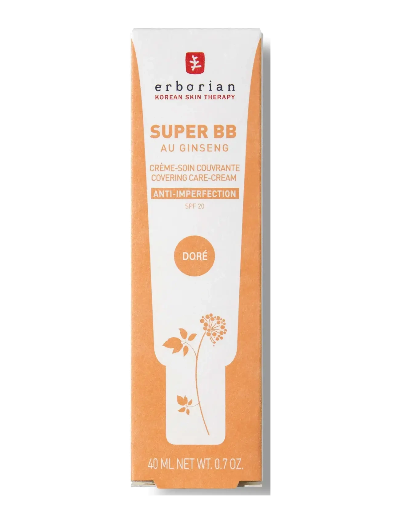 Erborian - Super BB 40ml - fuktkrämer - dorÉ - 2