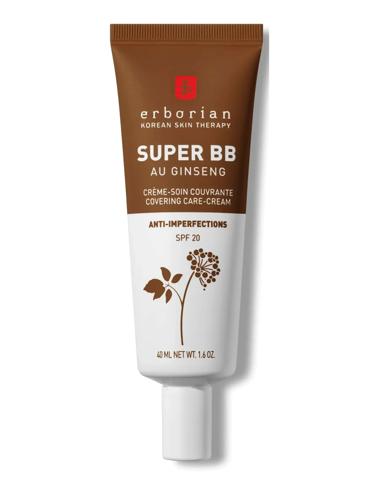 Erborian Super Bb 40Ml, 40 ml, Face, Braun - & Cc Creams, Beauty