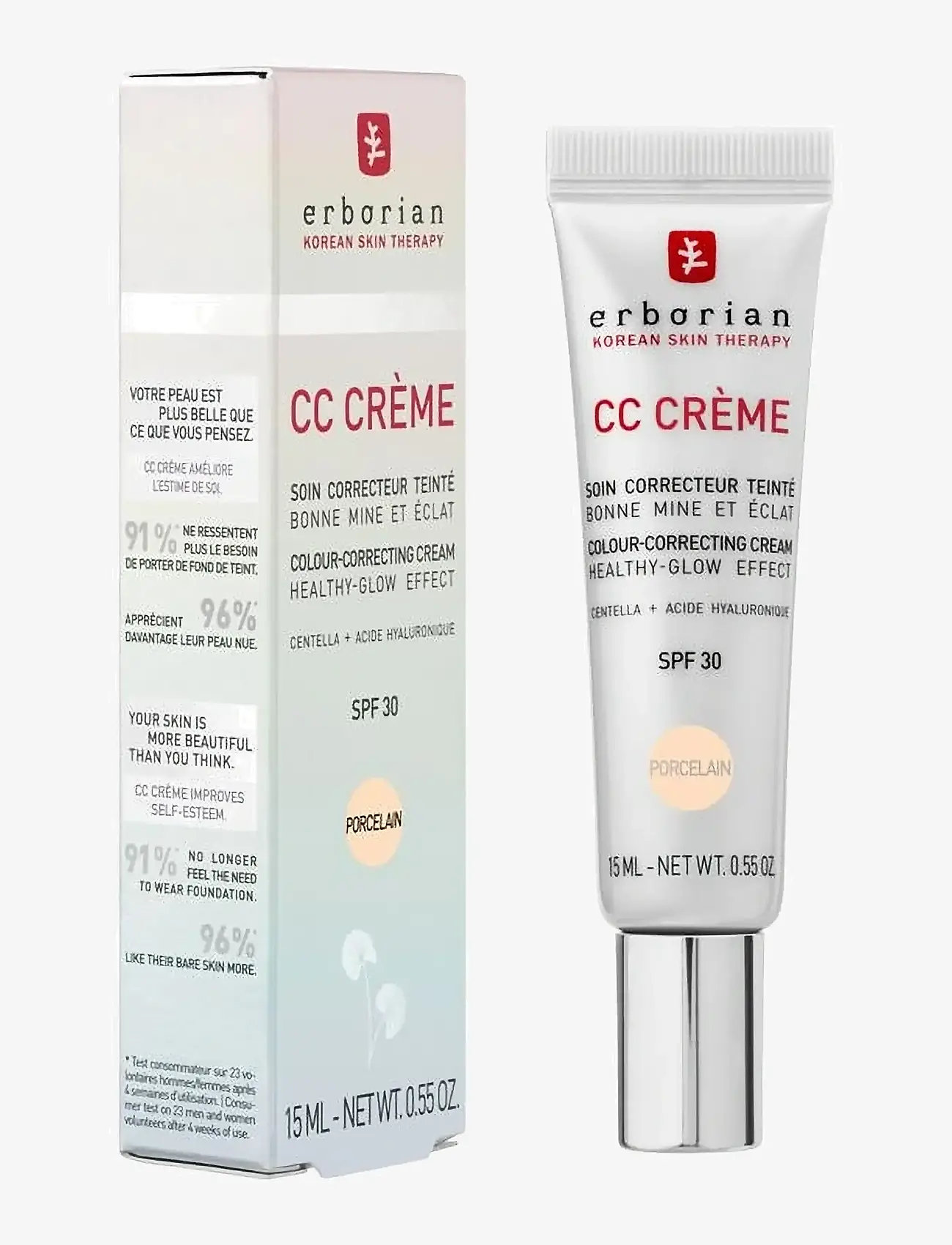 Erborian - CC Creme Porcelain 15ml - smink - porcelain - 5