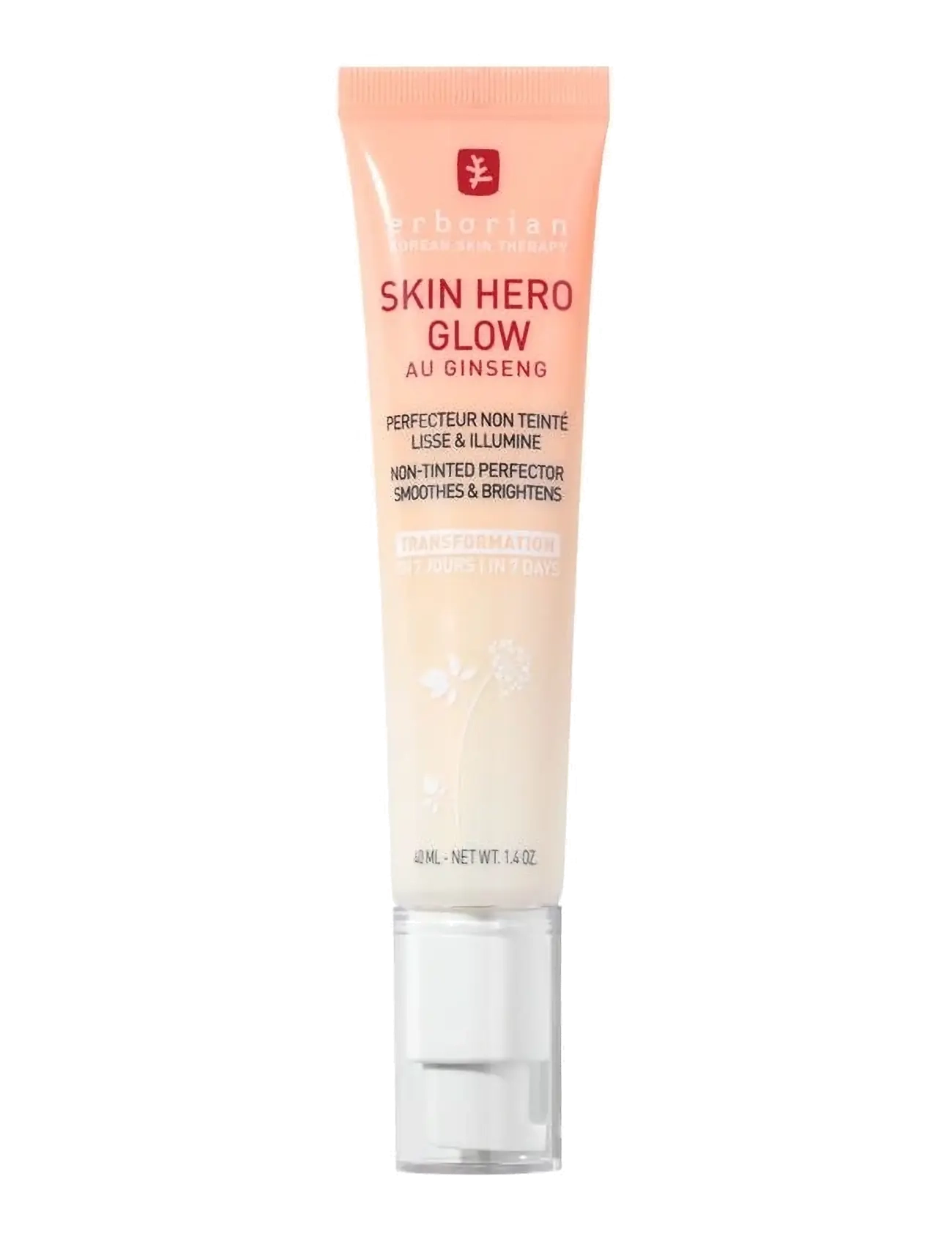 Erborian Skin Hero Glow, Day Cremes, Pink, Str: 40 ML