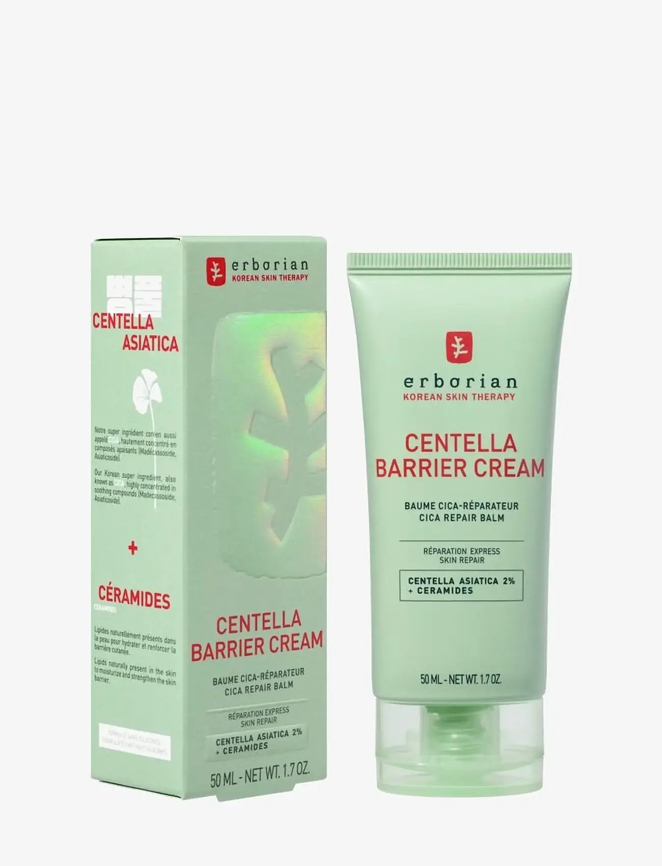 Erborian - Centella Barrier Cream - feuchtigkeitscremes - no color - 1