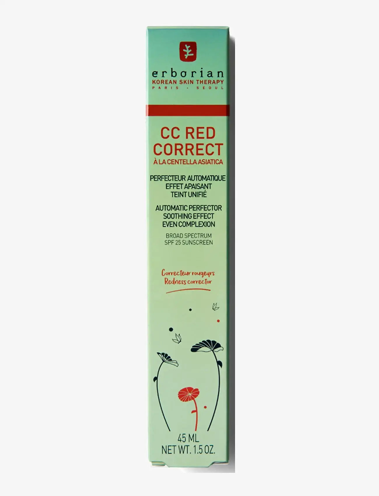 Erborian - CC Red Correct 45ml - smink - no color - 2