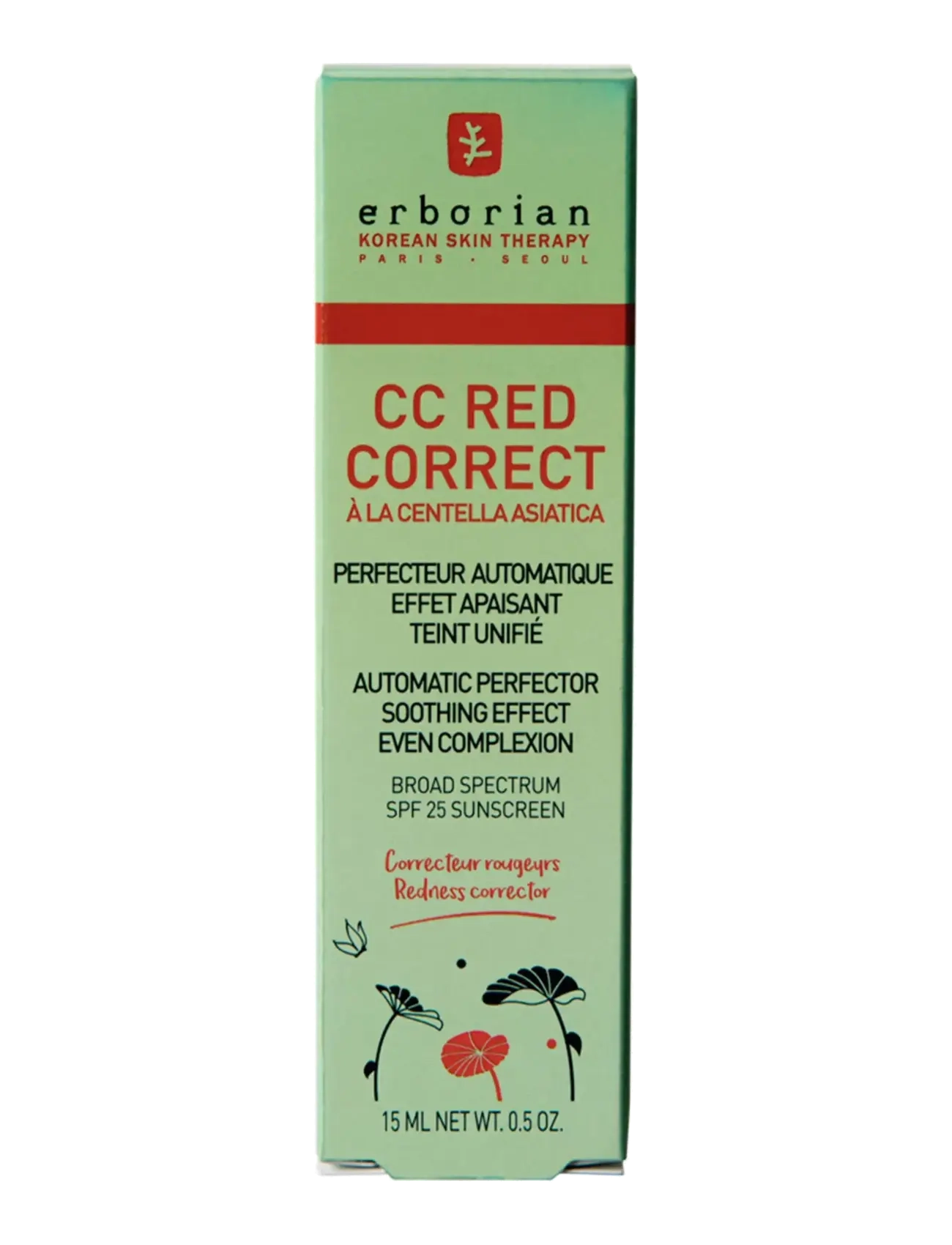 Erborian - CC Red Correct 15ml - makeup - no color - 2