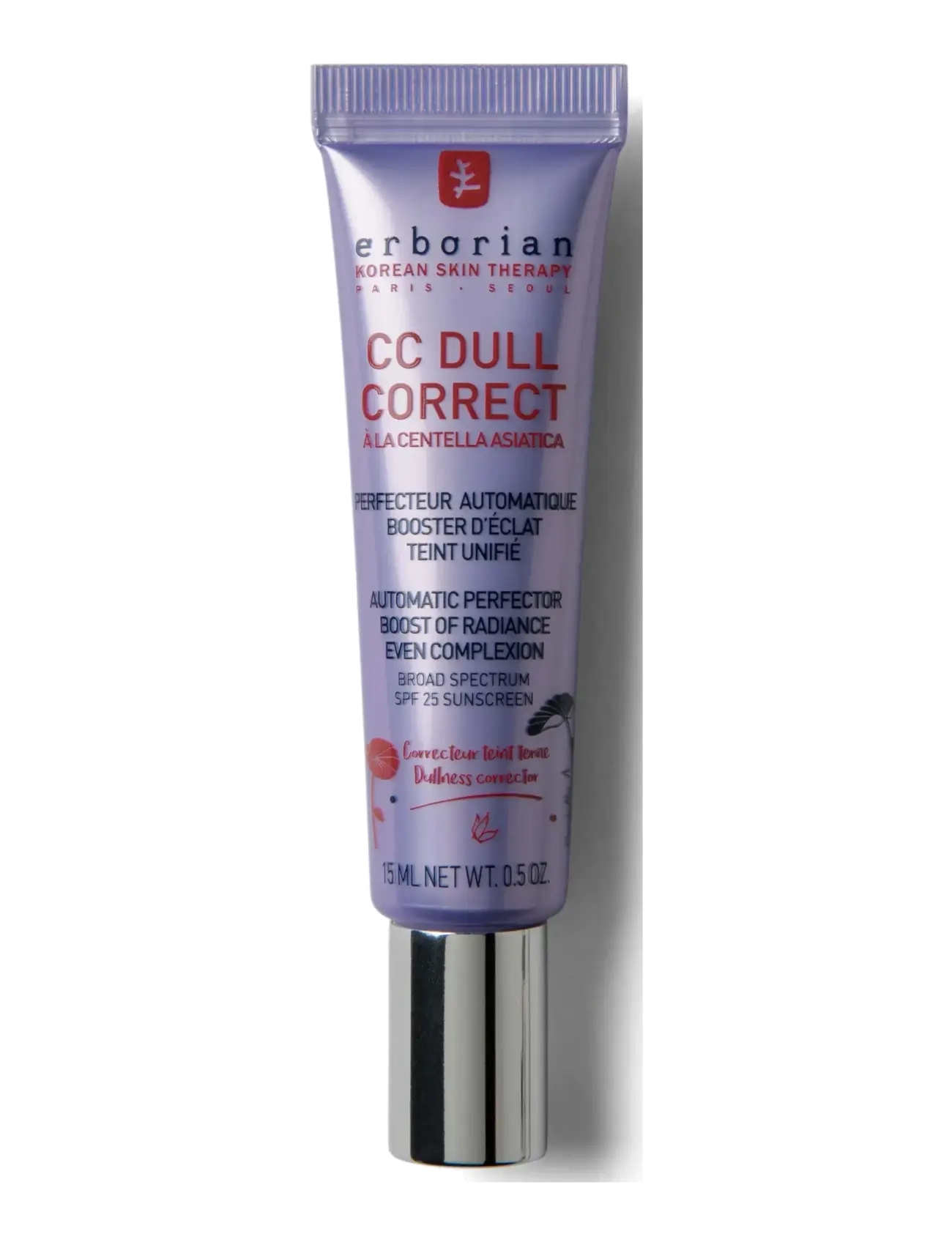 Erborian Cc Dull Correct 15Ml, 15 ml, Moisturizers, Lila - Day Creams, Beauty