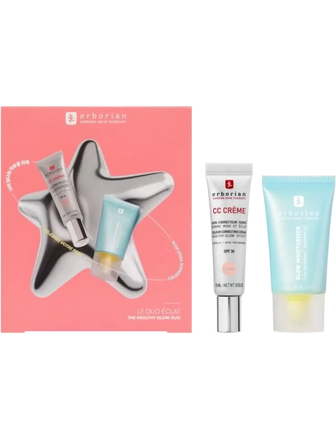 Erborian Kit CC Glow Moist Clair - Gift sets - WHITE / clear