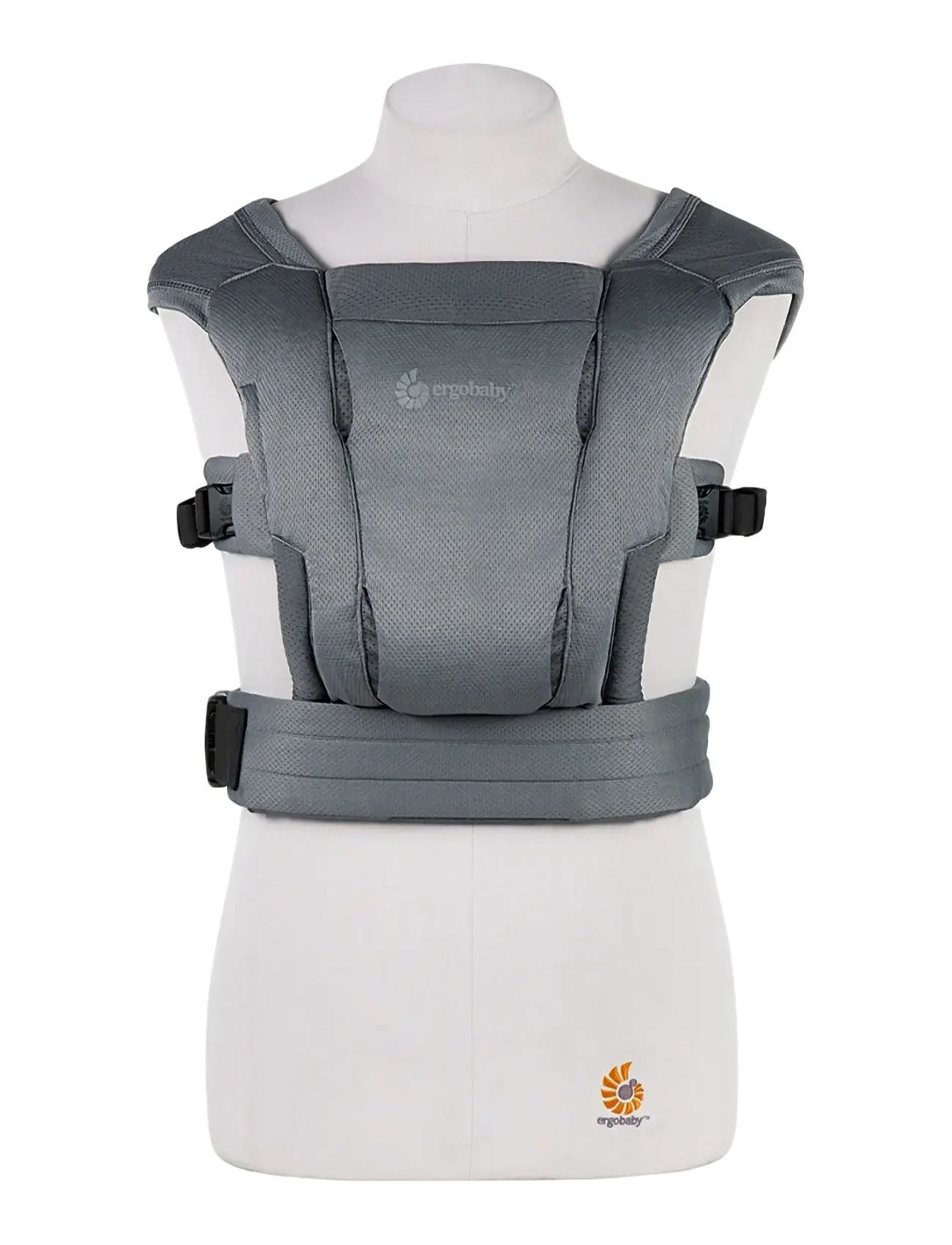 Ergobaby Embrace Soft Air Mesh - Bärselar & Bärsjalar - WASHED BLACK / grey