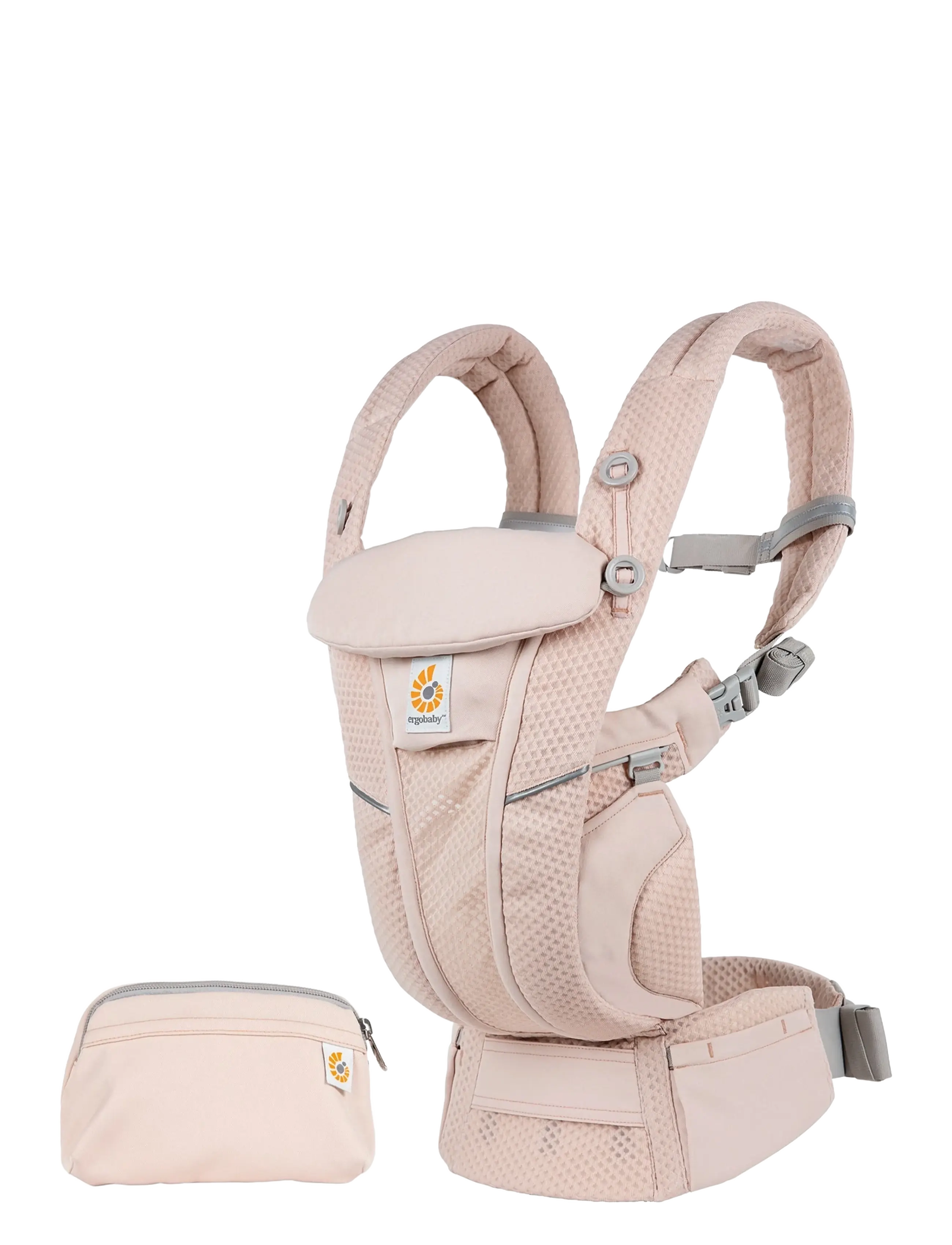Ergobaby Omni Breeze - Bæreseler & Strækvikler - PINK QUARTZ / pink/rose