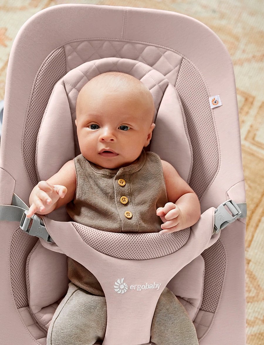 Ergobaby - Evolve 3-in-1 Bouncer - babysitters - blush pink - 0